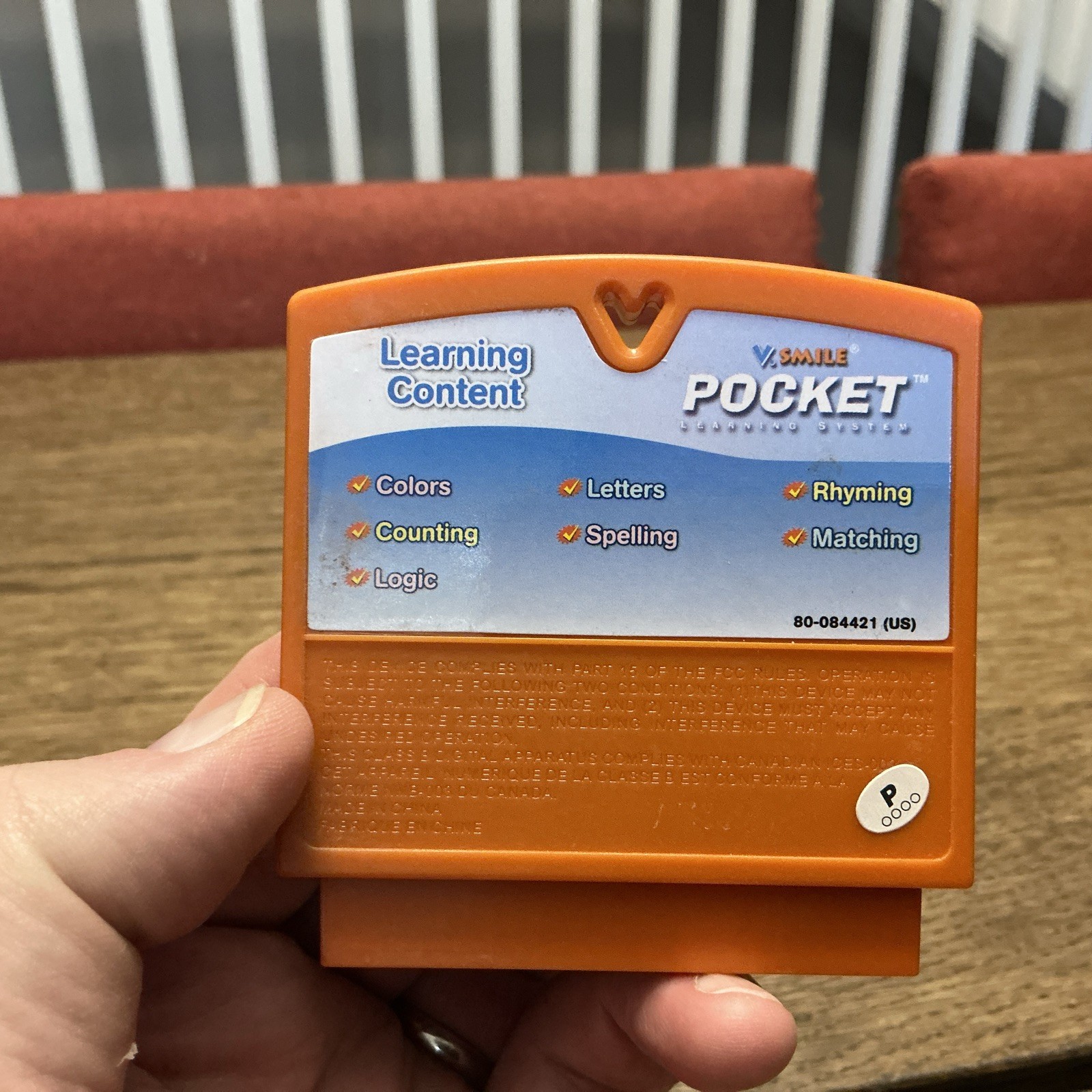 Vtech Vsmile Motion Toy Story 3 Learning Video Game Cartridge