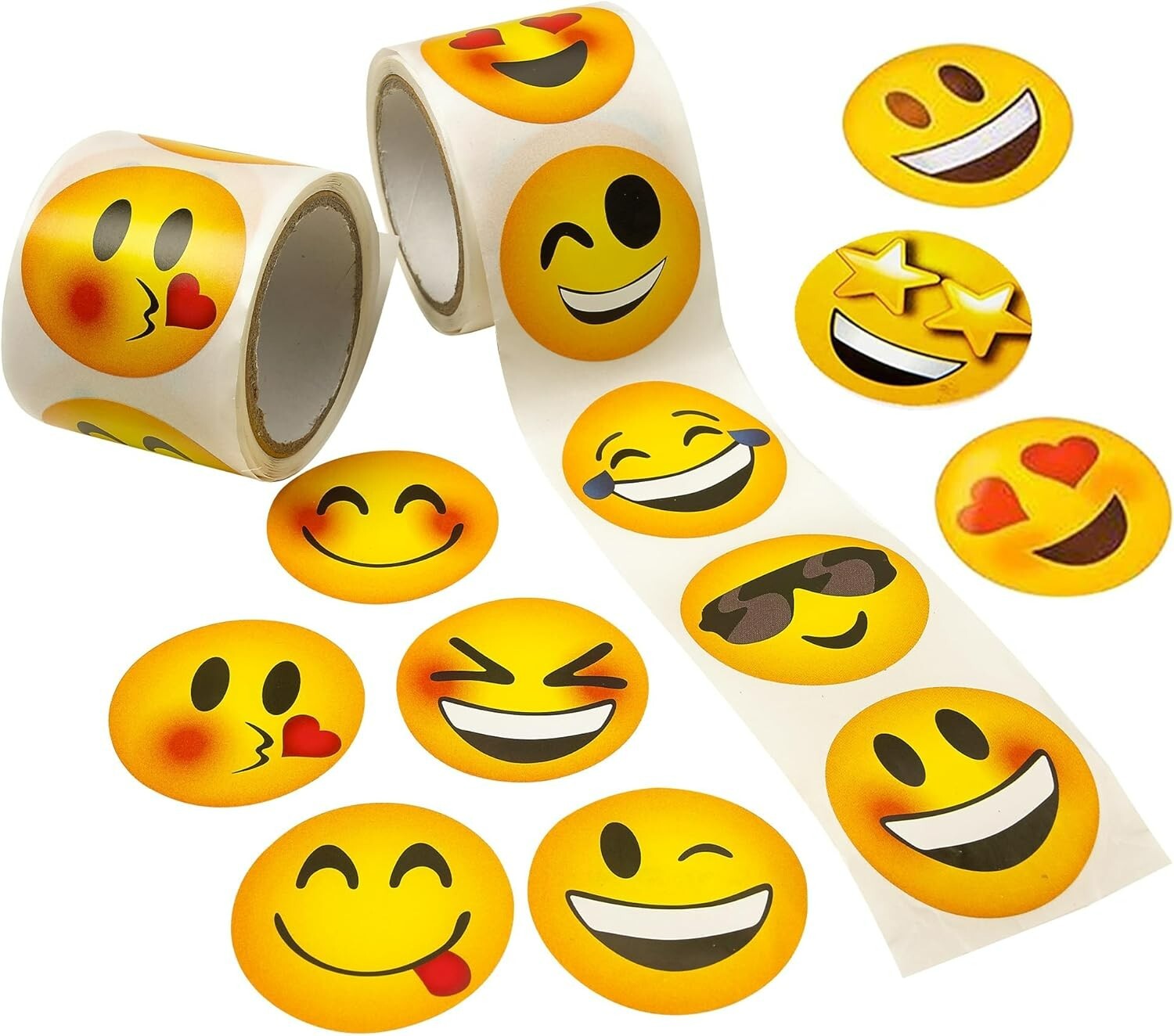 Emoji Sticker – 2 Rolls