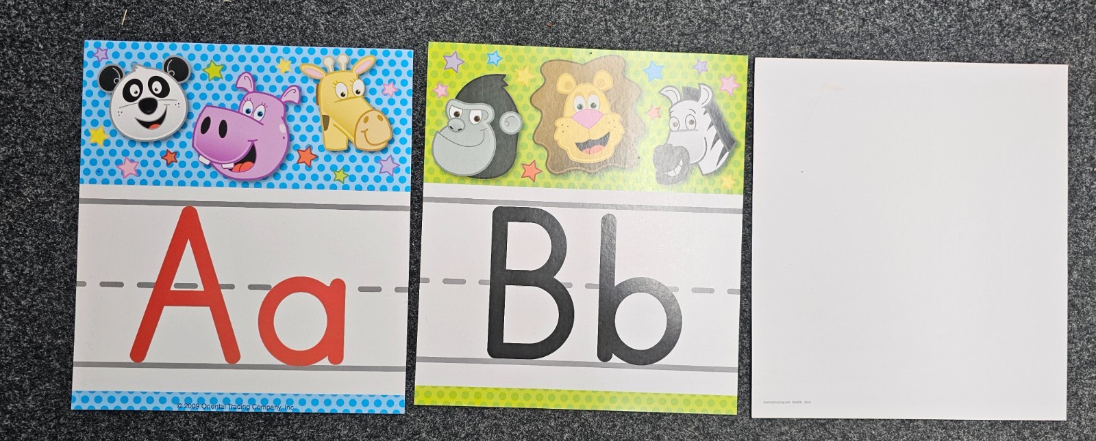 Complete Alphabet & Phonics Sound Wall Card Bundle by Oriental Trading Company