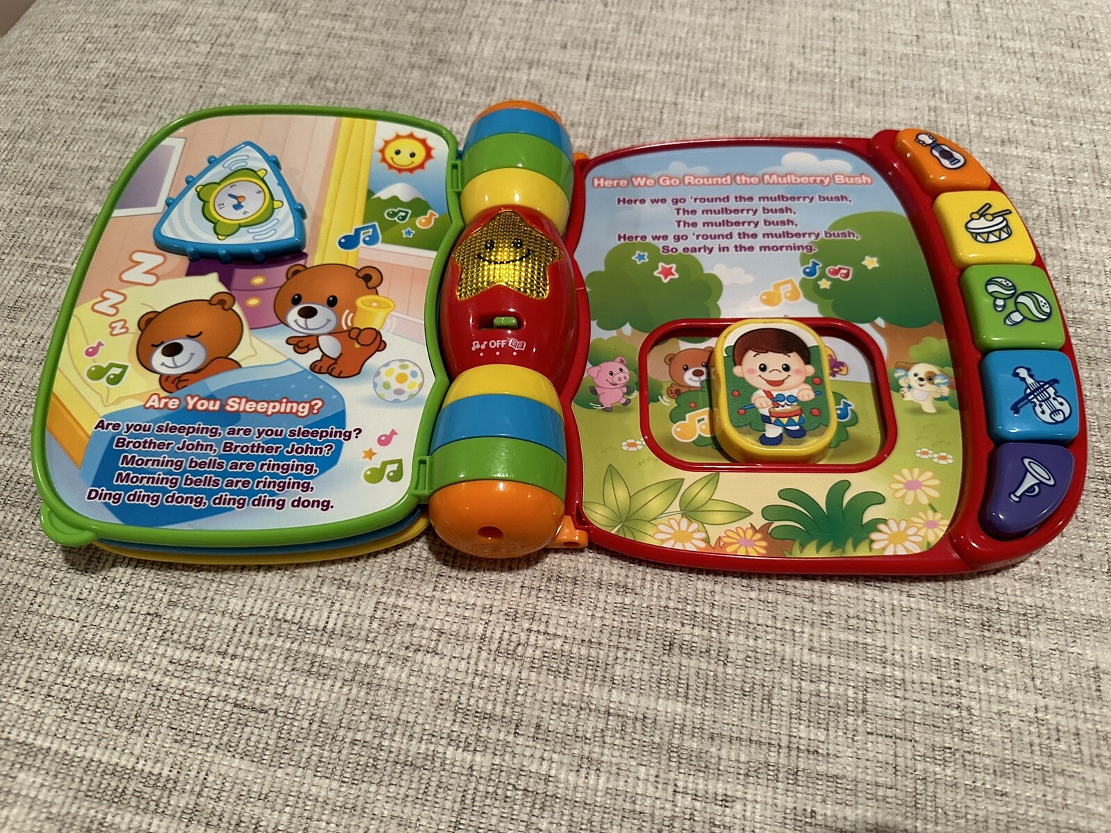 Vtech Musical Rhymes Book (Music + Songs Toys) – 6 Months to 3 Years