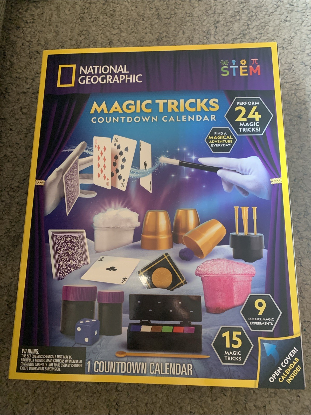 National Geographic Magic Tricks Countdown Calendar – STEM