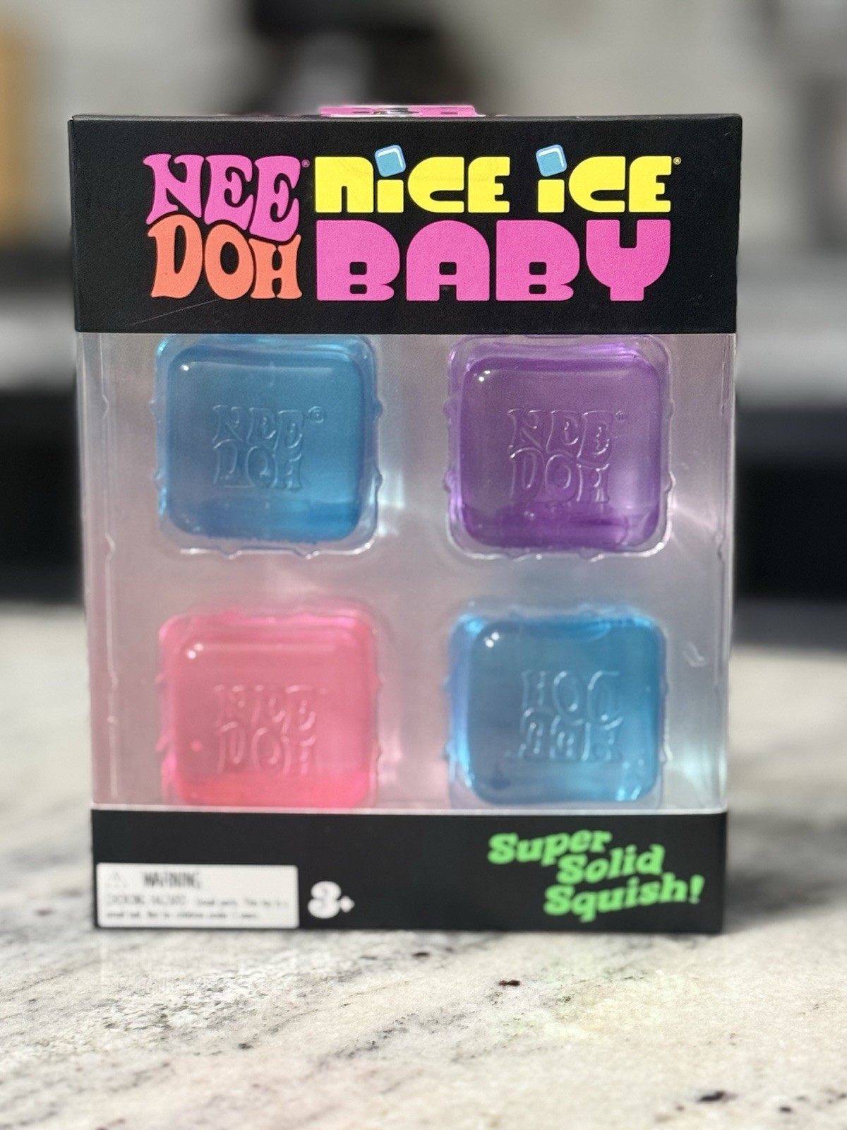 BRAND NEW ~ 4 Pack SEALED Needoh Nice Ice Baby Bundle (Mini Nice Cubes)