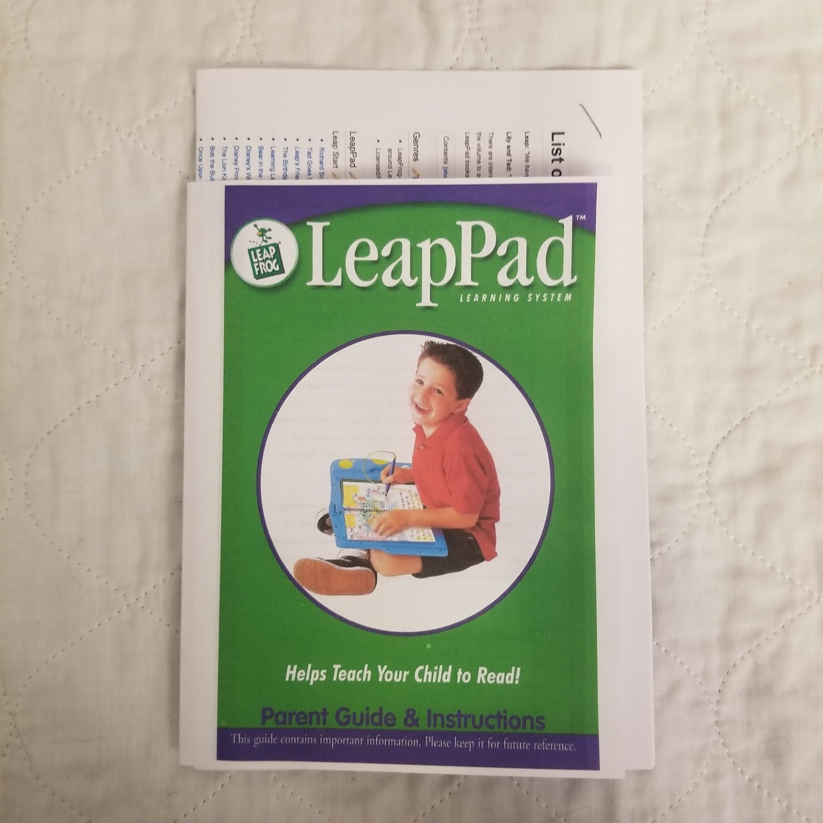 LeapFrog Amazing Spider-Man LeapPad w/5 Books & 4 Cartridges plus Backpack
