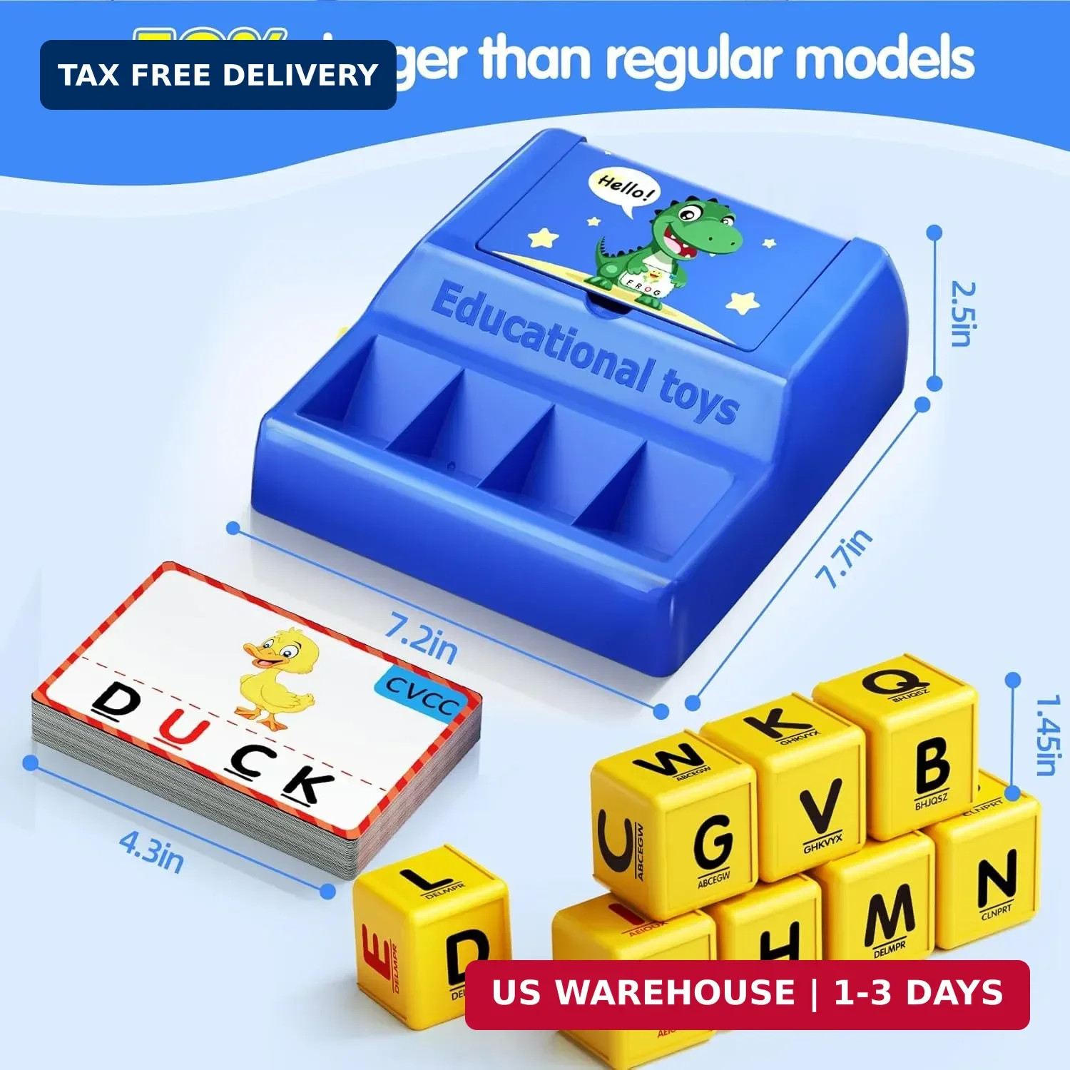 Montessori Matching Letter Game for Kids Ages 3-8 | Educational Learning Spellin