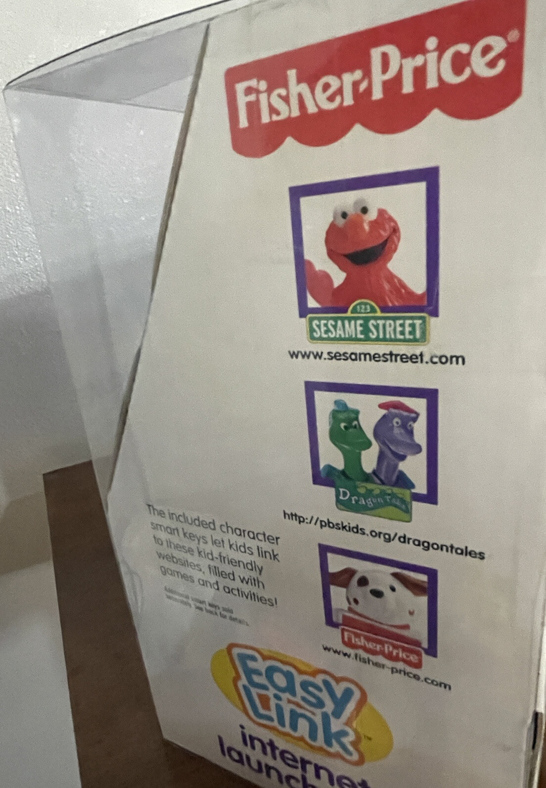 FISHER PRICE EASY LINK INTERNET LAUNCH PAD WIth Sesame Street Elmo 2007 NIB