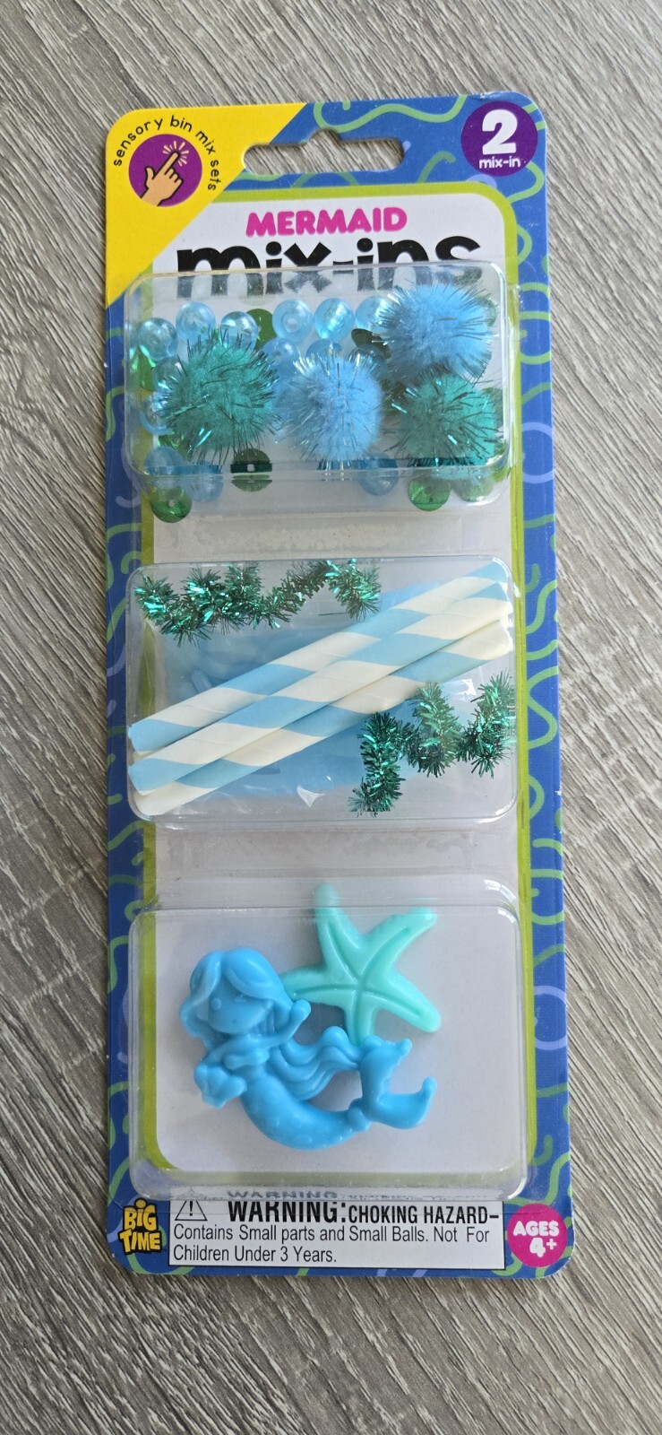 Sensory Bin Mix-in Sets Of 8 Racing Dinosaurs Unicorns Mermaids