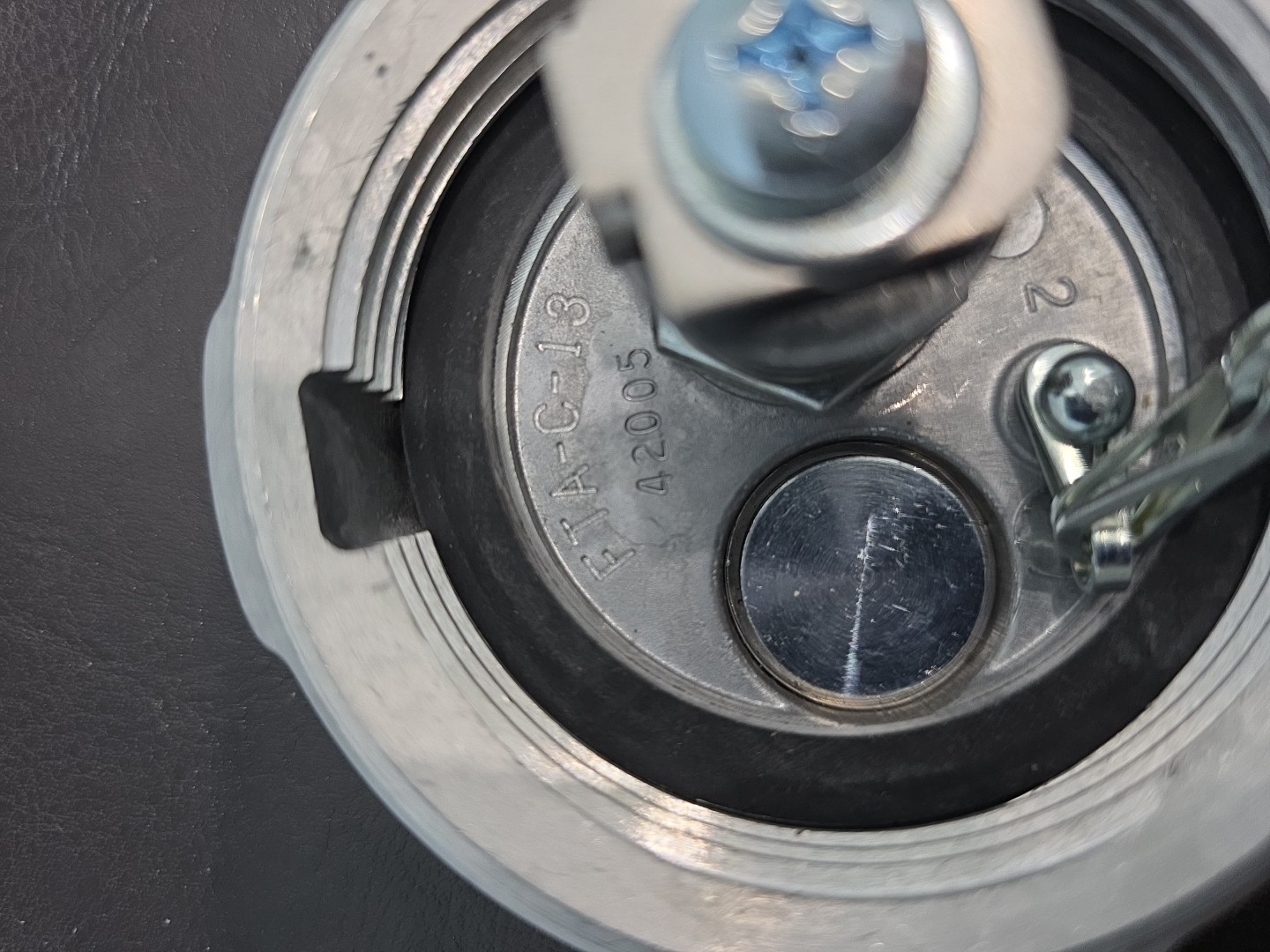 2 3/8″ Locking Diesel Fuel Cap Compatible with 2002 and Up Freightliner M2 Small