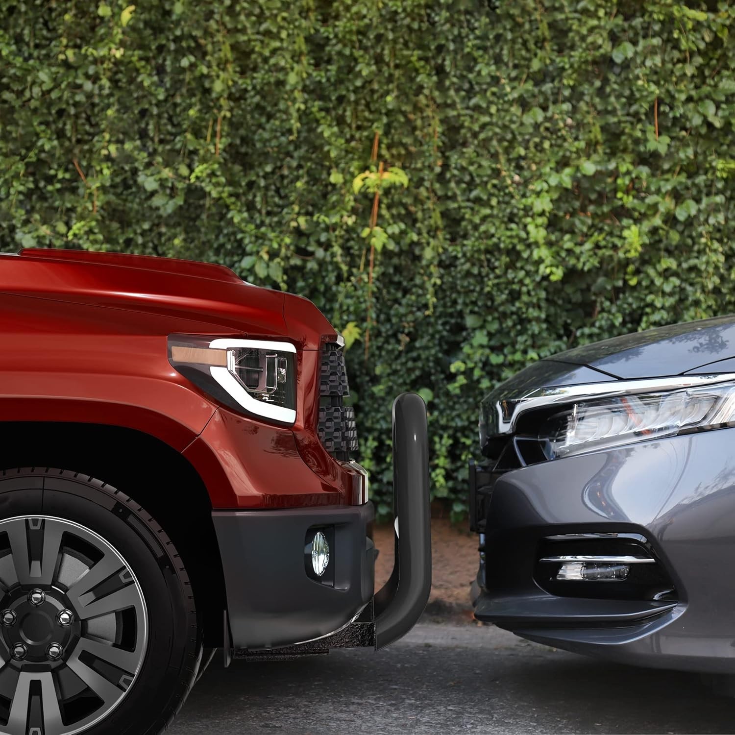 Bull Bar Compatible with 2016-2023 Toyota Tacoma (Excludes TRD Models) w/LED Lig