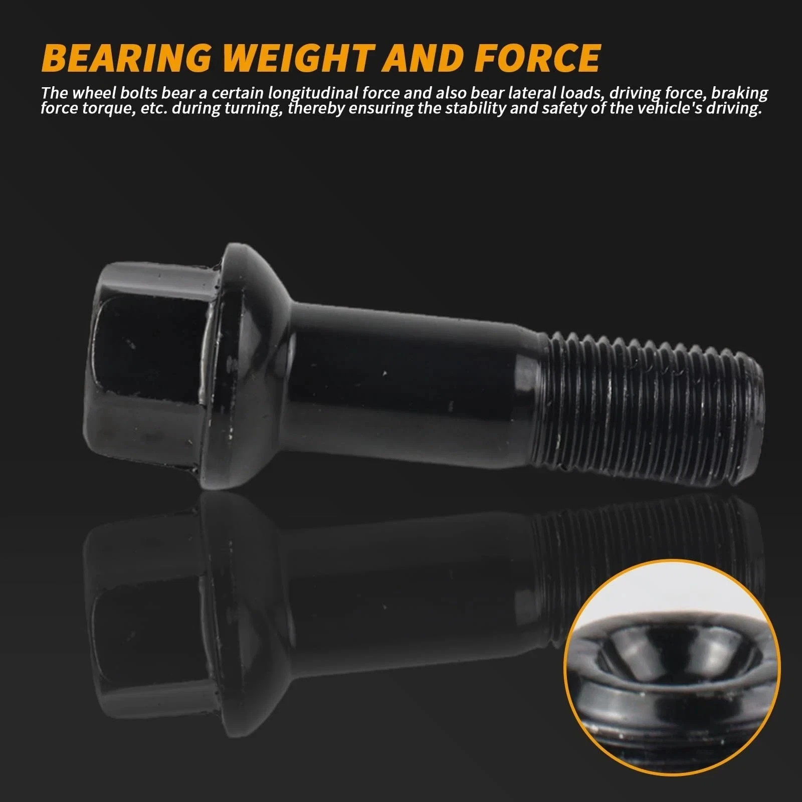 20pcs M14 X 1.5 Wheel Lug Bolts Nuts Kit 2005-2023 for Benz W166 GLE 320 GLE …