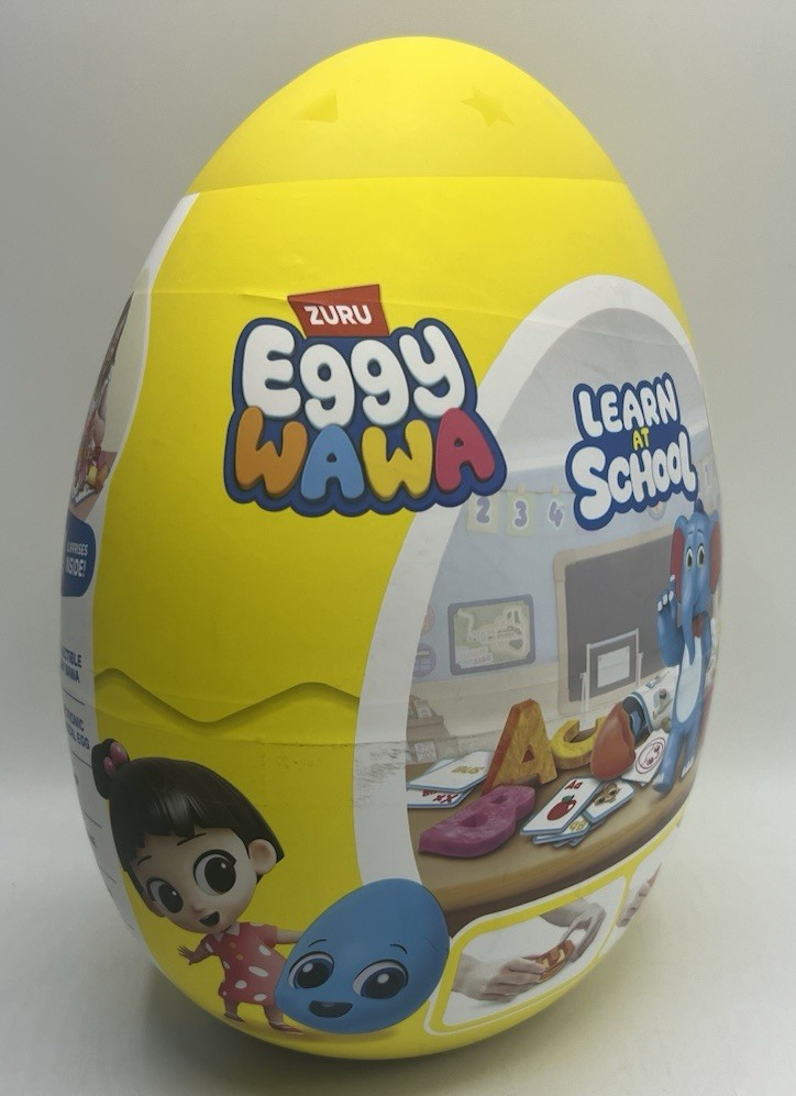 2024 Eggy Wawa Learn At School 61 Surprises Interactive Learn Letters & More