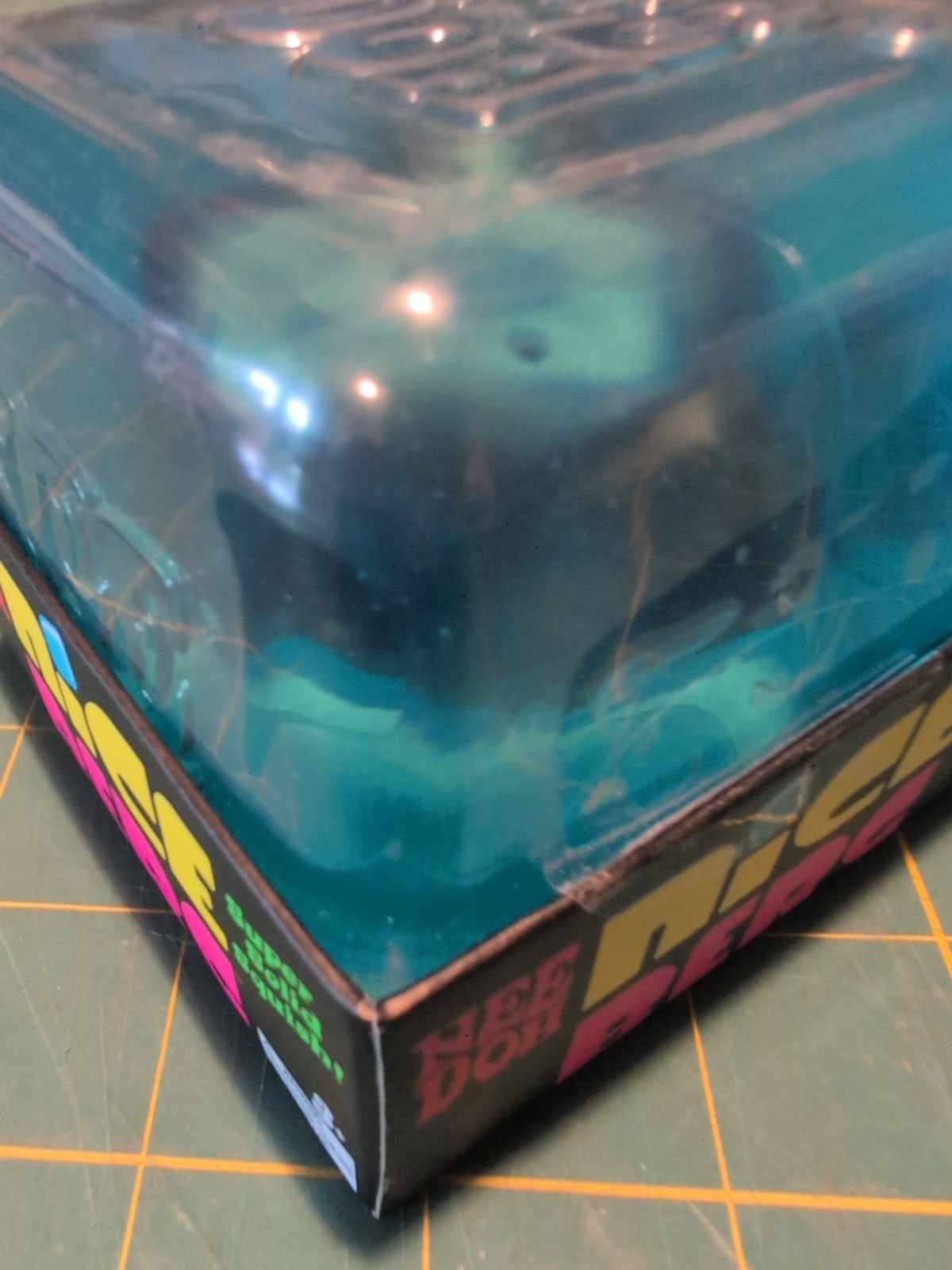 NeeDoh Nice Berg Blue XL Giant Nee Doh Niceberg Solid Squish Cube Ice Block