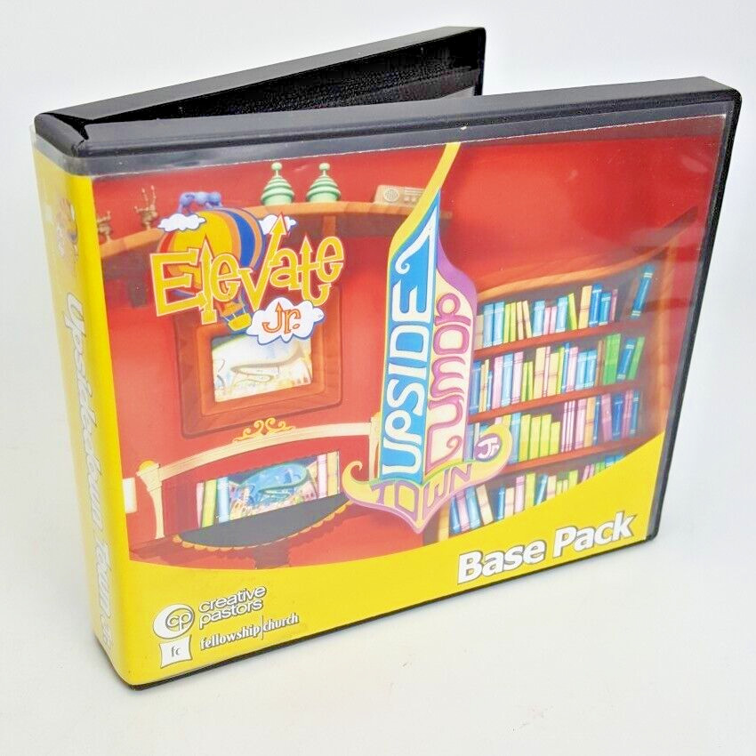 Elevate Jr Upsidedown Town Base Pack DVD CD Bible Youth Pastor Church Case Jesus