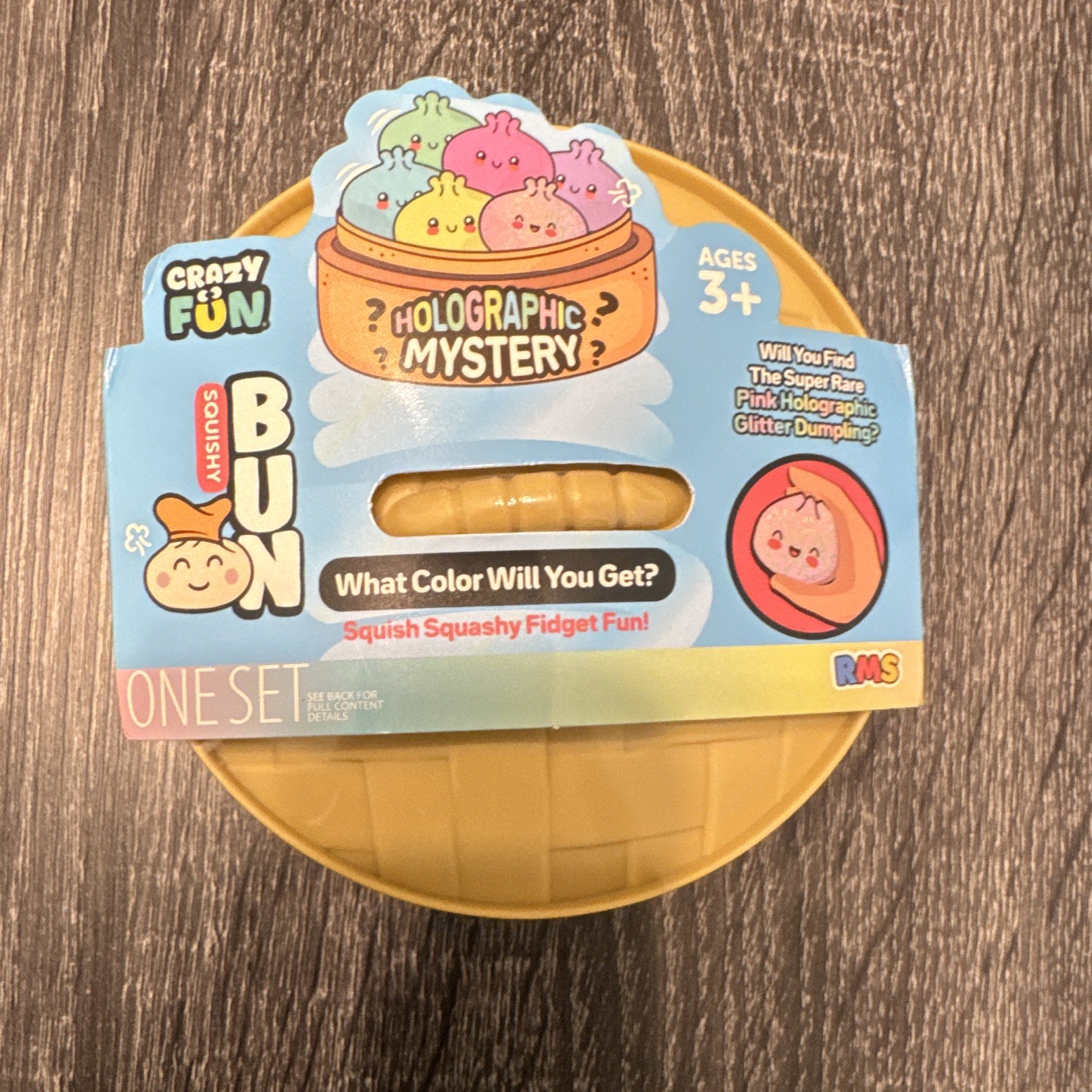 Crazy Fun Mystery Dumpling Tactile Sensory Toy Set Assorted Styles Ages 3+