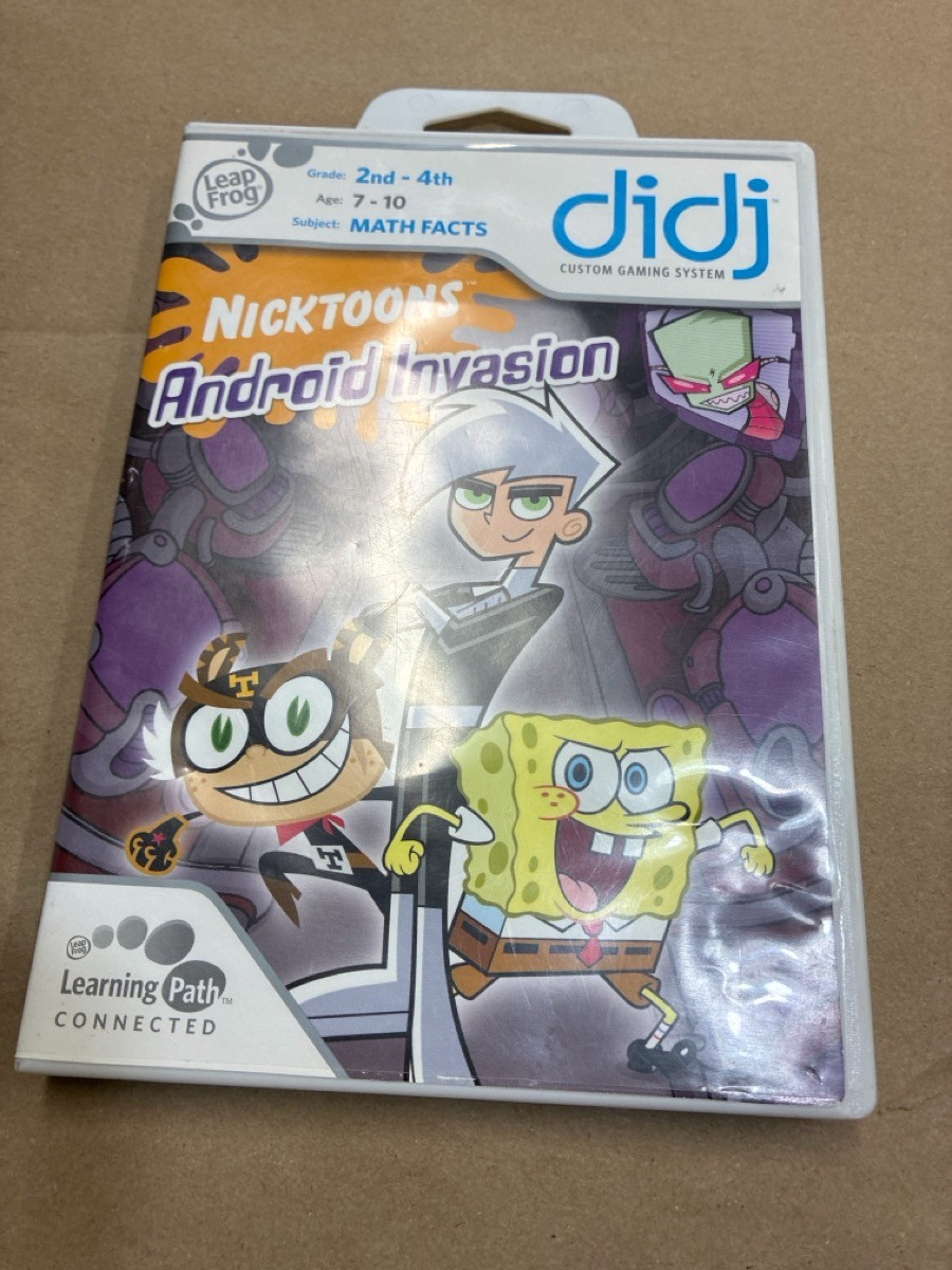 LEAPFROG DIDJ GAME: NICKTOONS ANDROID INVASION (HPB030688)