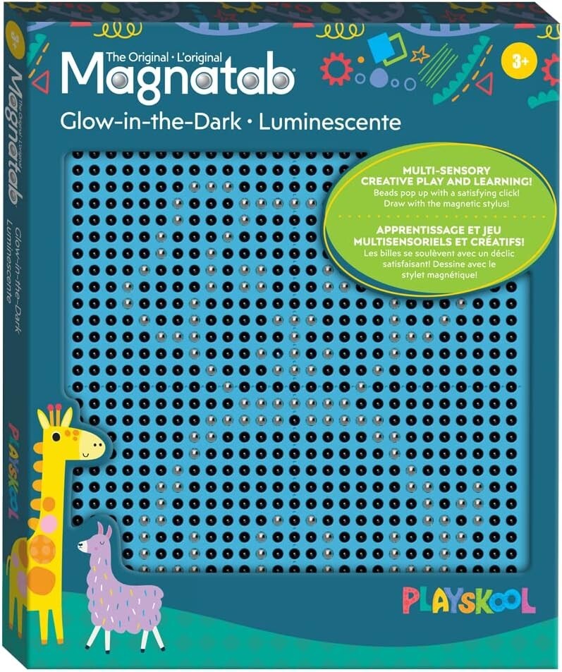 Playskool Magnatab – Glow-in-The-Dark – Learning and Sensory Drawing Tool