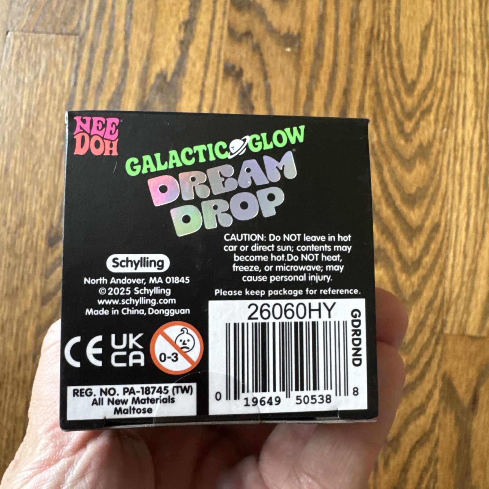 Needoh Galactic Glow Dream Drop – Green – RARE – AUTHENTIC – New & Unopened