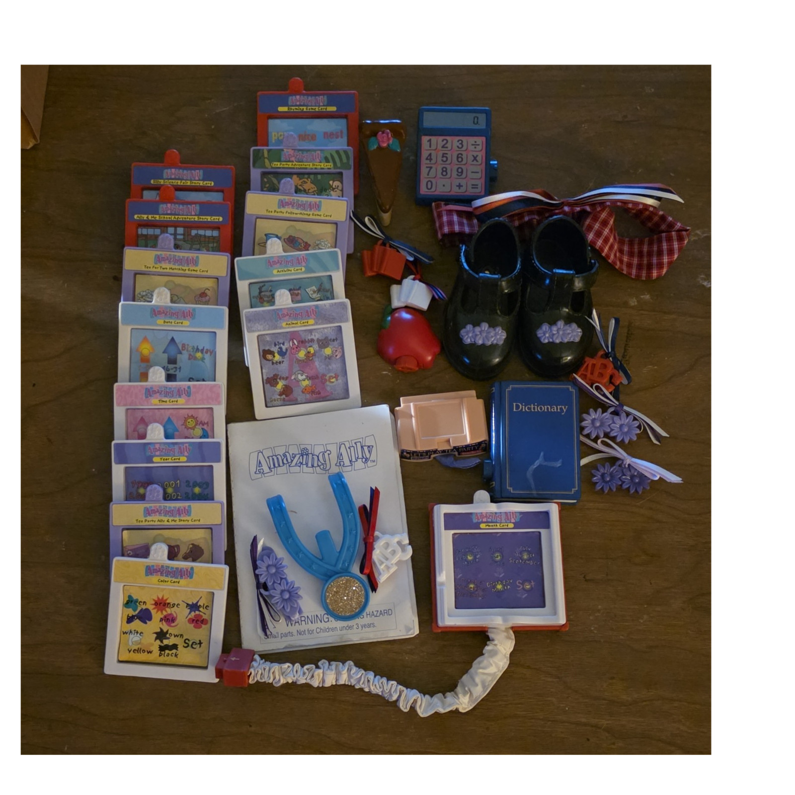 Amazing Ally Electronic Learning Game Card Lot, Reading & Writing, Ages 3+