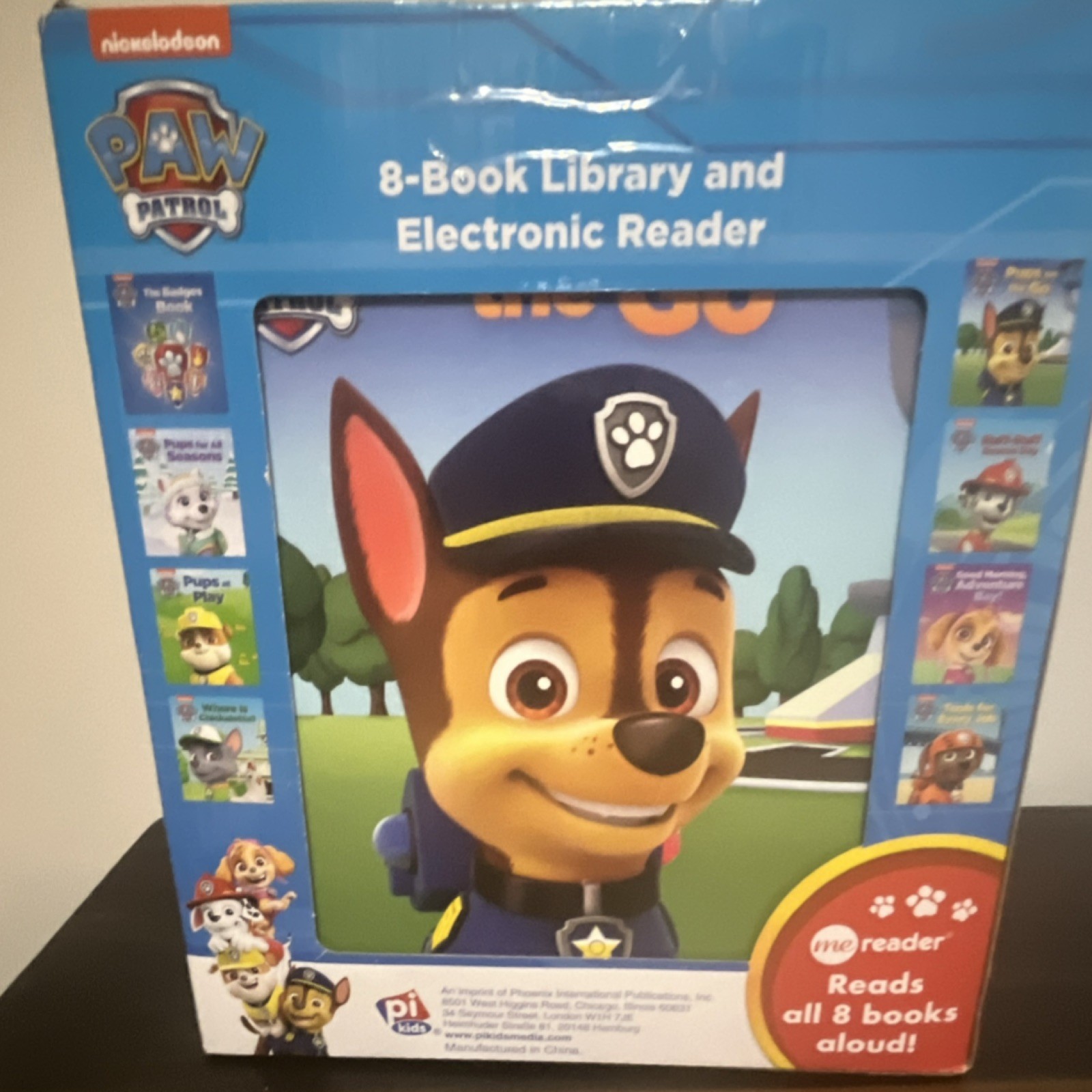 pi kids PAW Patrol 8-Book Library Me Reader Electronic Set MPN 3502288WF3