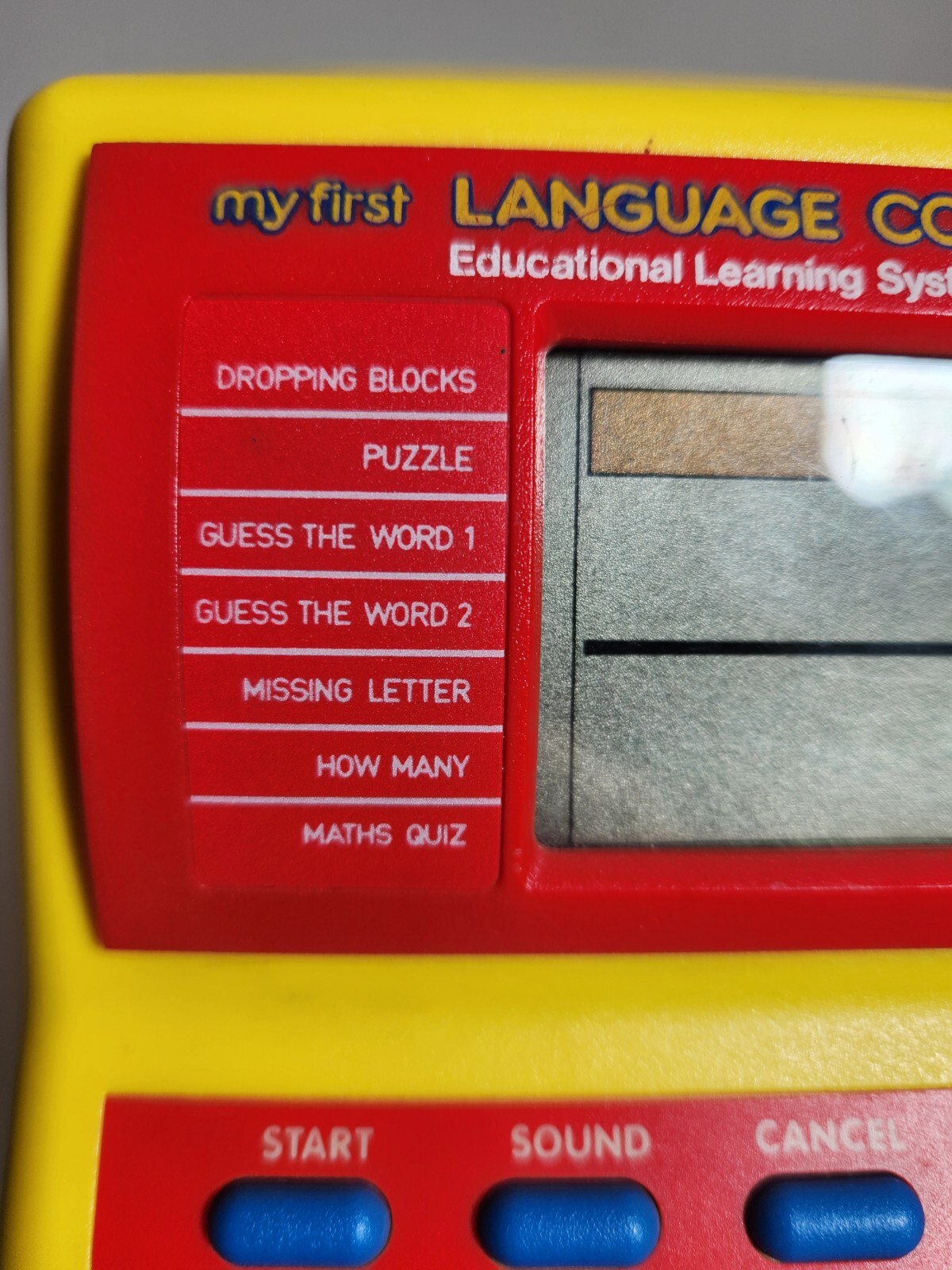 My First Language Computer Wb281 English Spanish French Italian Playtimw 1990