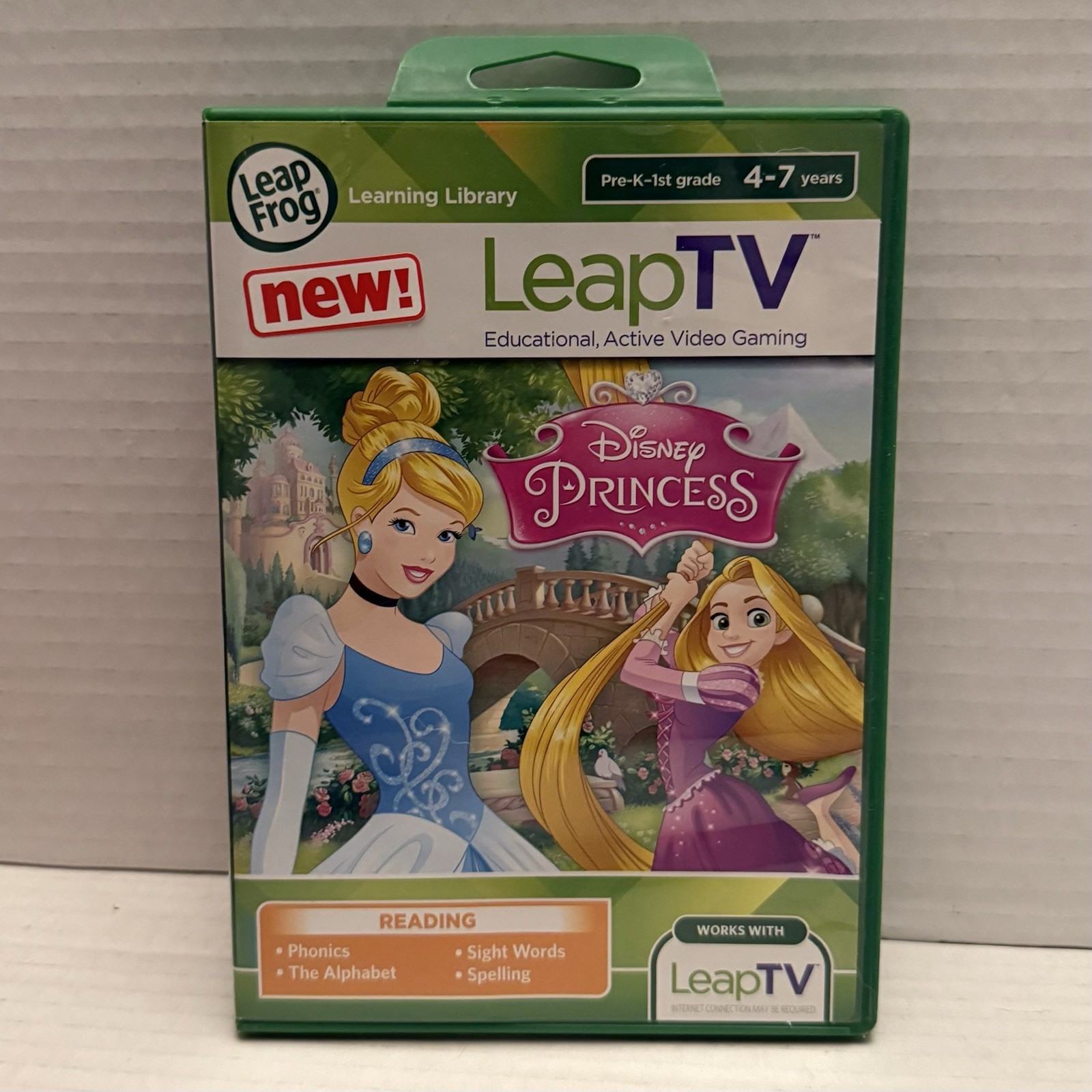 Leapfrog LeapTV Game – Disney Princess – Reading (Pre-K-1st Grade, 4-7 Years)