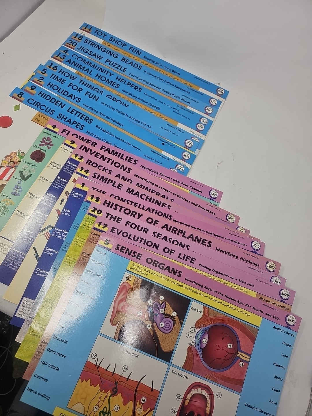 Big Lot GeoSafari EI-8700 Electronic Learning Game System 90+ Card Activities