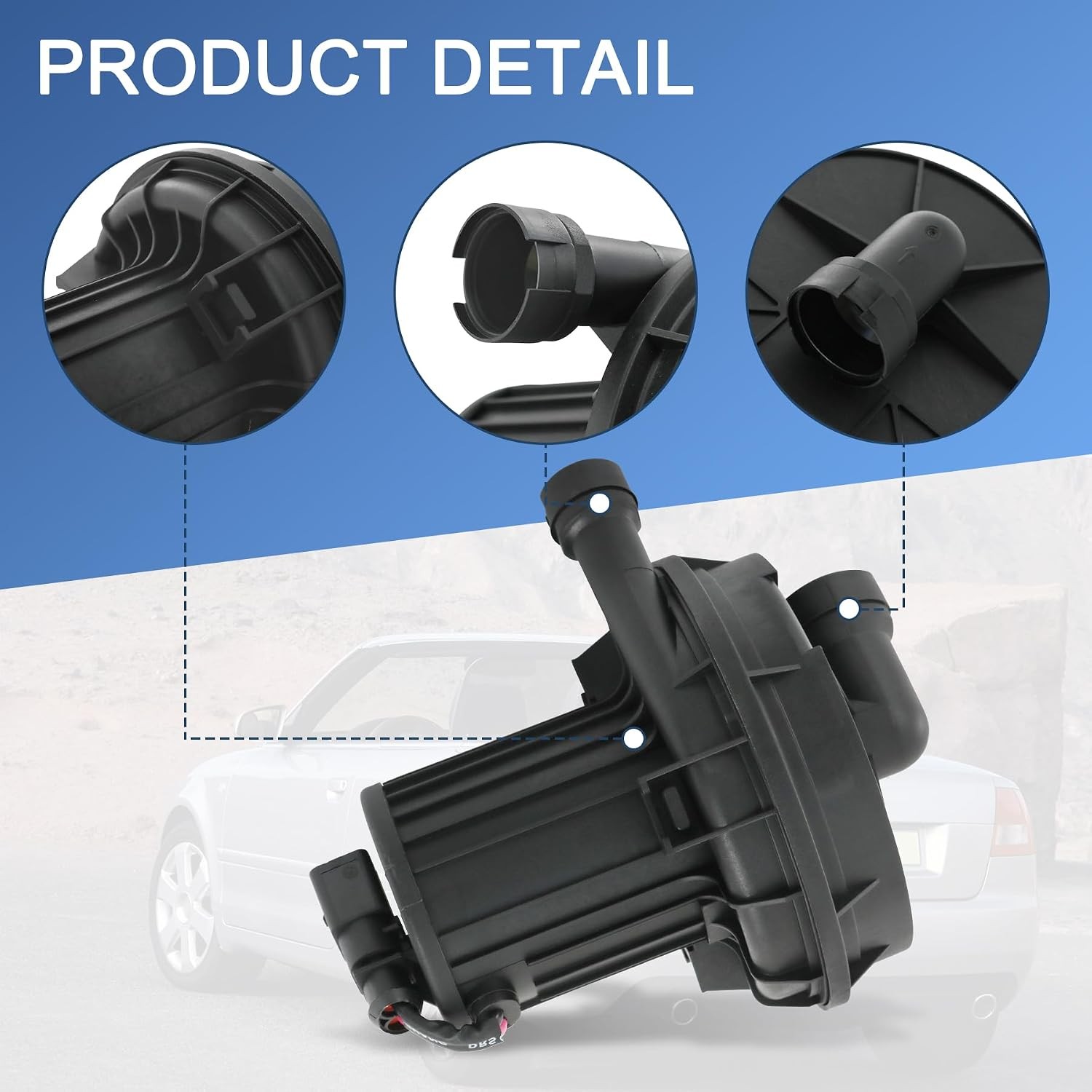 JDMSPEED Secondary Air Pump 06A959253B Audi A4 A6 Q7 VW Jetta
