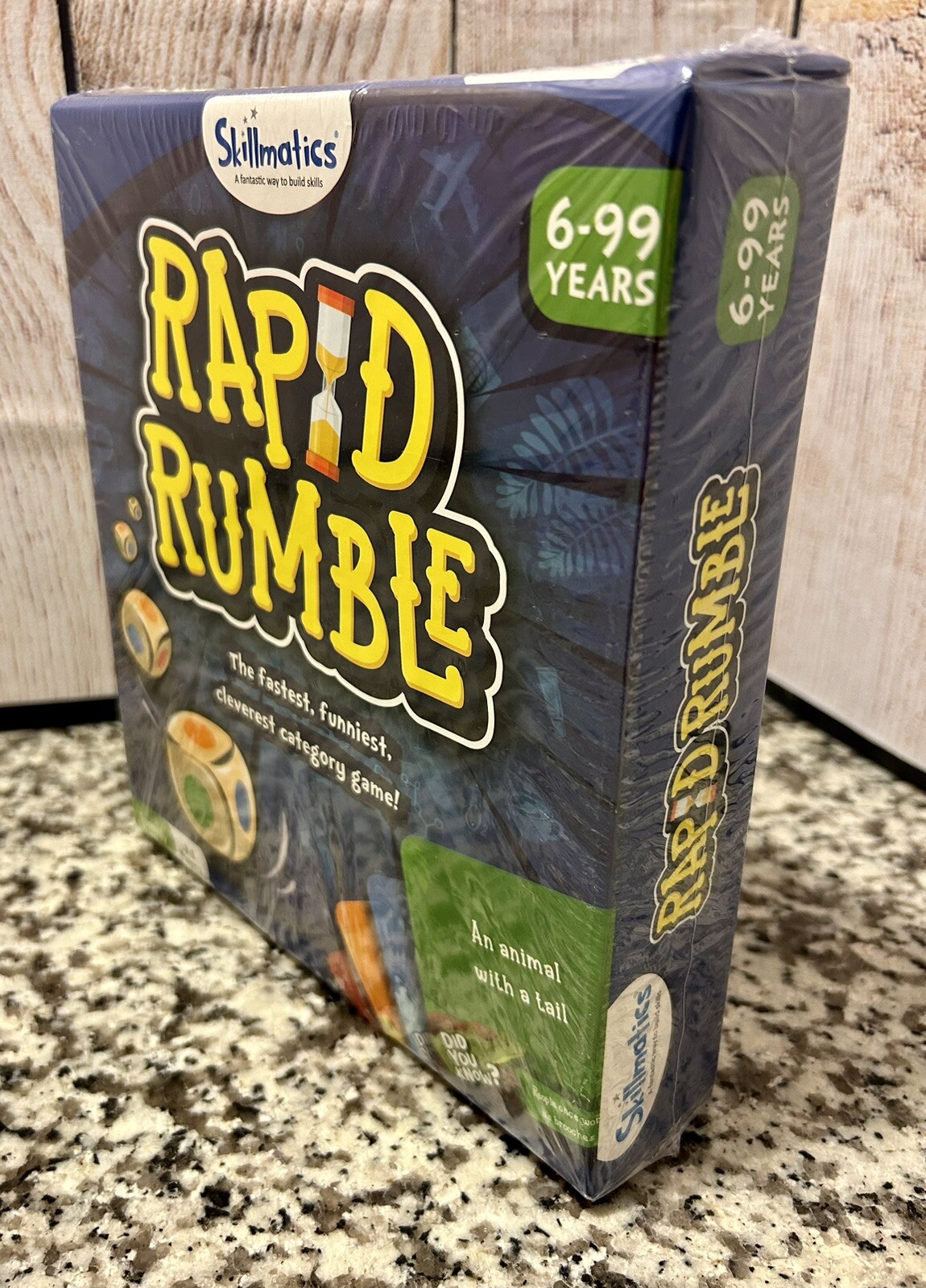 Board Game Rapid Rumble Educational Gifts for 6 Year Old And Up Adults Teens