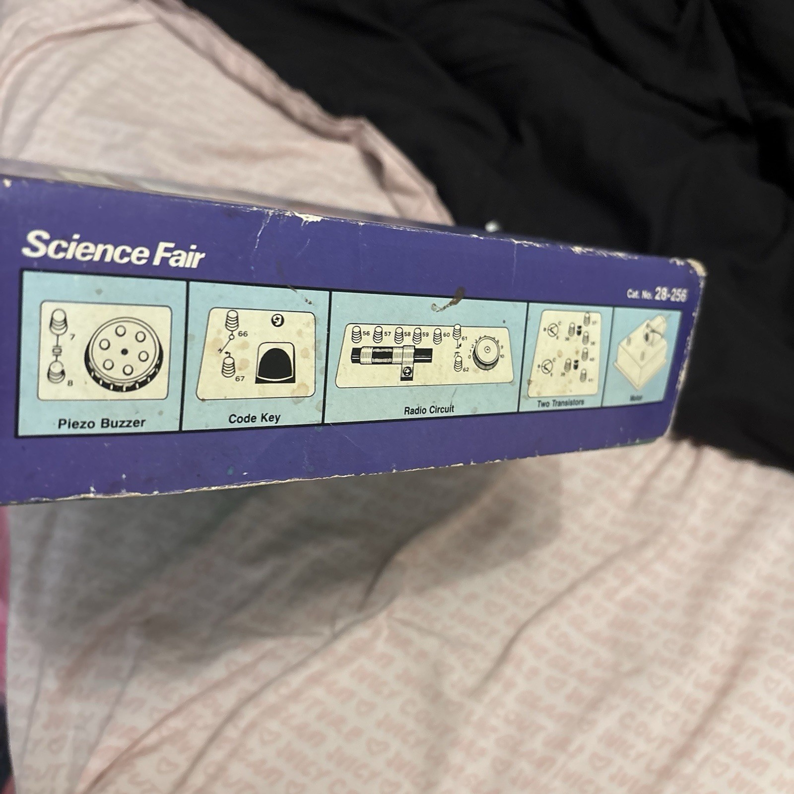 Vintage Science Fair Electronic Project Lab 28-256 for Ages 8-11, 12-16 Years