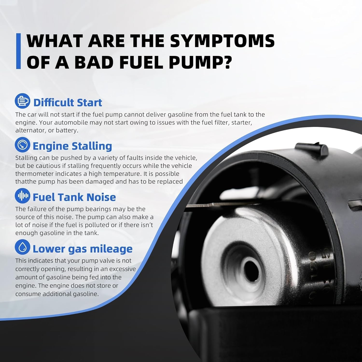 Fuel Pump for Can-Am Outlander 500 650 800R 850 1000 1000R 2013-2024/ Renegad…