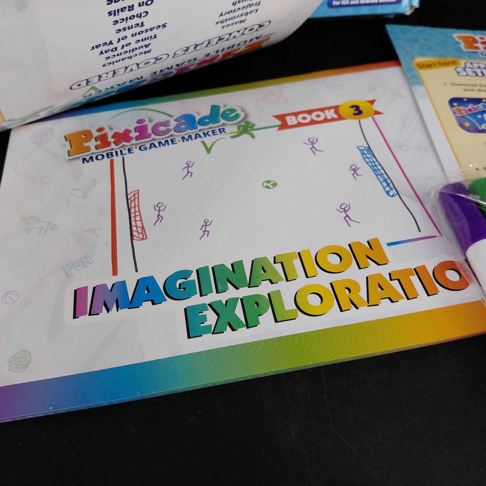 Pixicade Mobile Game Maker Learning System Create 1200 Games STEM 6+ 10+ STEAM