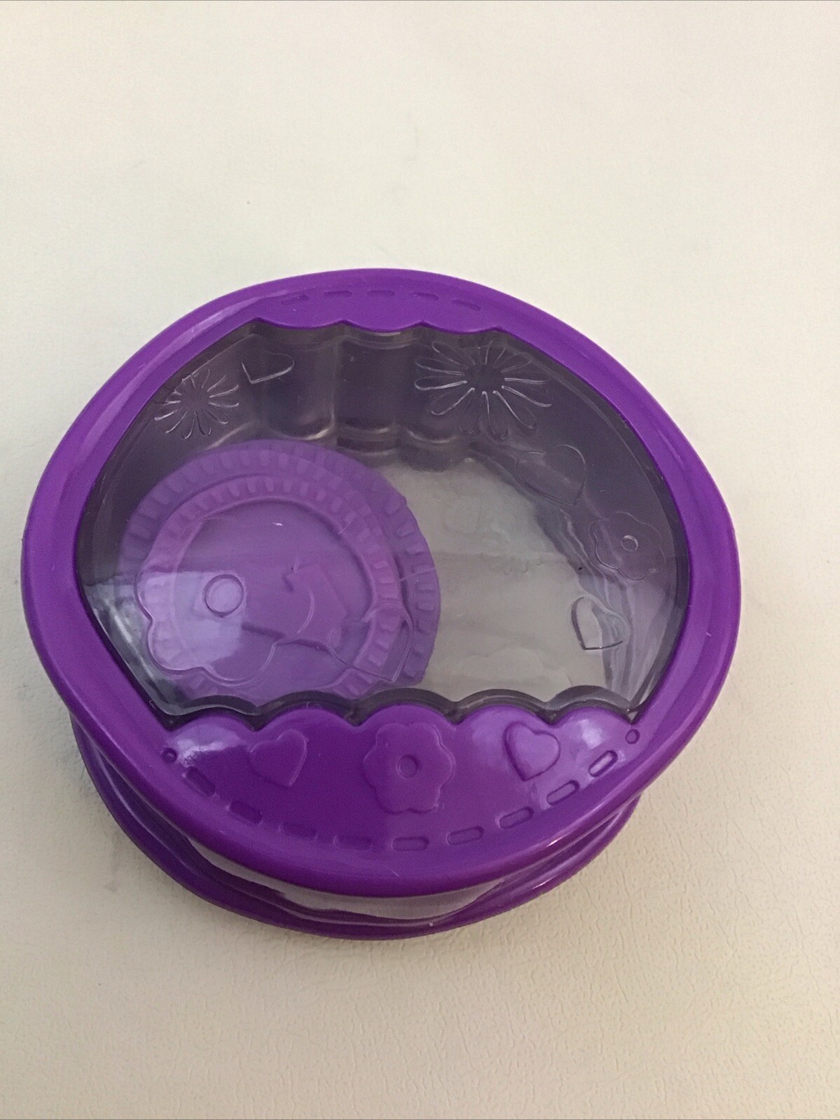 Leap Frog Purrfect Counting Handbag Replacement Piece Purple Coin Purse