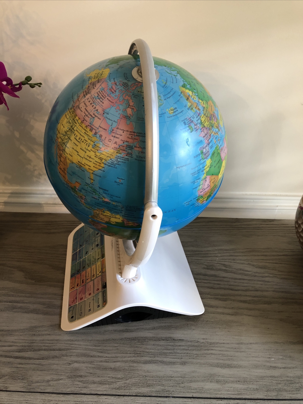Child Globe World Edu. Explorer #113318 Physical Globe Only;No Pen No USB 13×13″