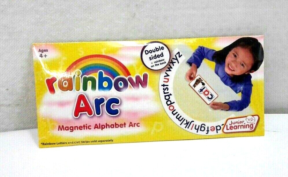 Junior Learning Rainbow Arc Magnetic Alphabet Arc Educational Action Game JRL197