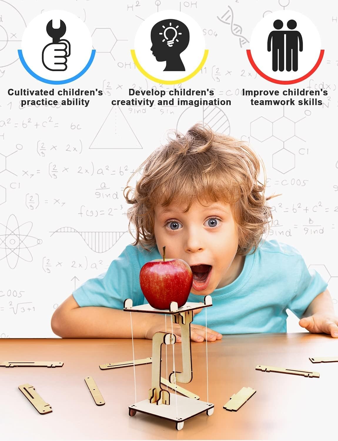 Poraxy 6 in 1 STEM Kits for Kids Age 8-10, Science Building Educational Experime