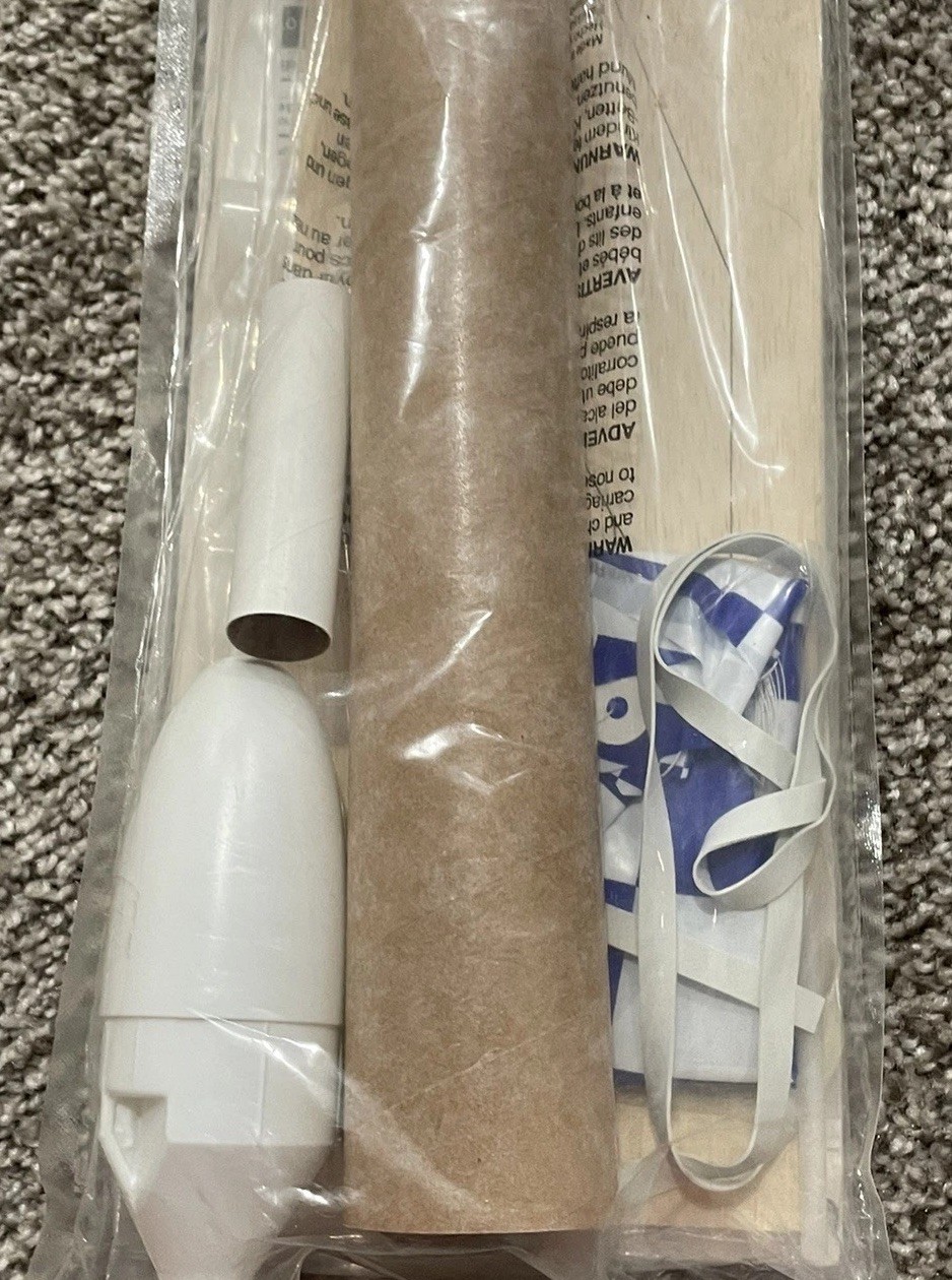 New! Estes 1948 Big Bertha 24″ Flying Model Rocket Kit