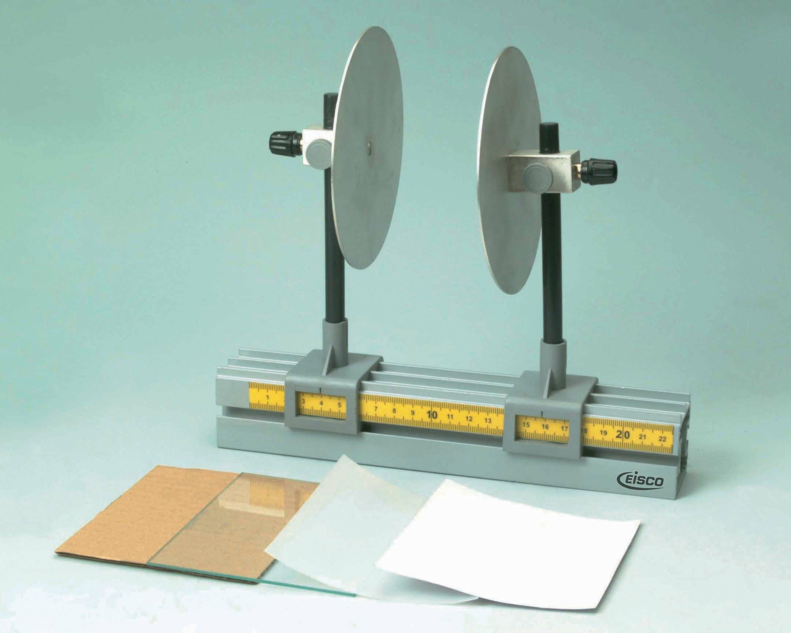 Parallel Plate Capacitor Demonstration, Adjustable Distance/Height – Eisco Labs