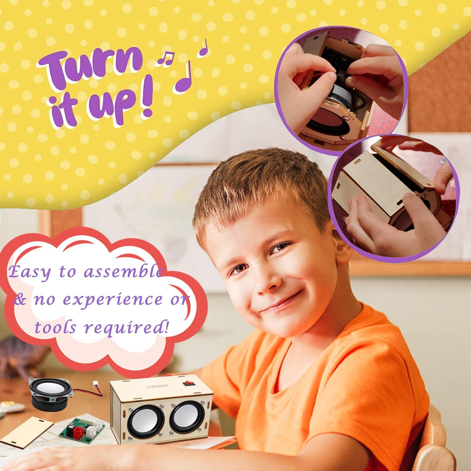 STEM Projects for Kids & Adults Build Your Own Bluetooth Speaker – Science Exper