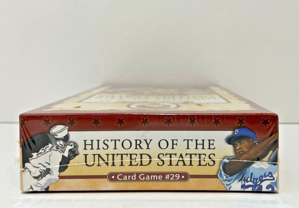 Professor Noggin History Of The United States Card Game Home School Factory Seal