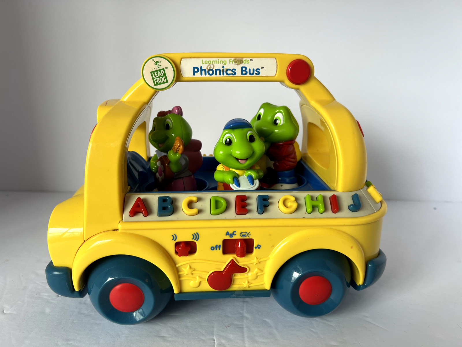 Leap Frog LEARNING FRIENDS Phonics Bus,TALKING A-Z Letters,FIGURES TAD,LEAP,LILY