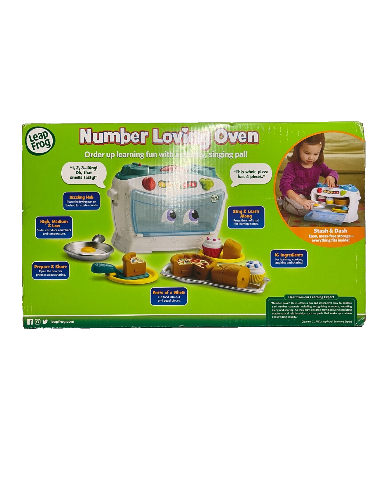LeapFrog Number Lovin’ Oven Pink