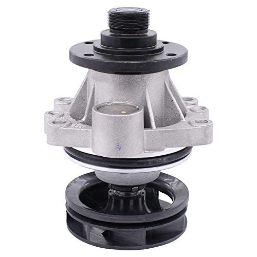 NewYall Engine Water Pump and Thermostat Housing Assembly with Gasket Kit for