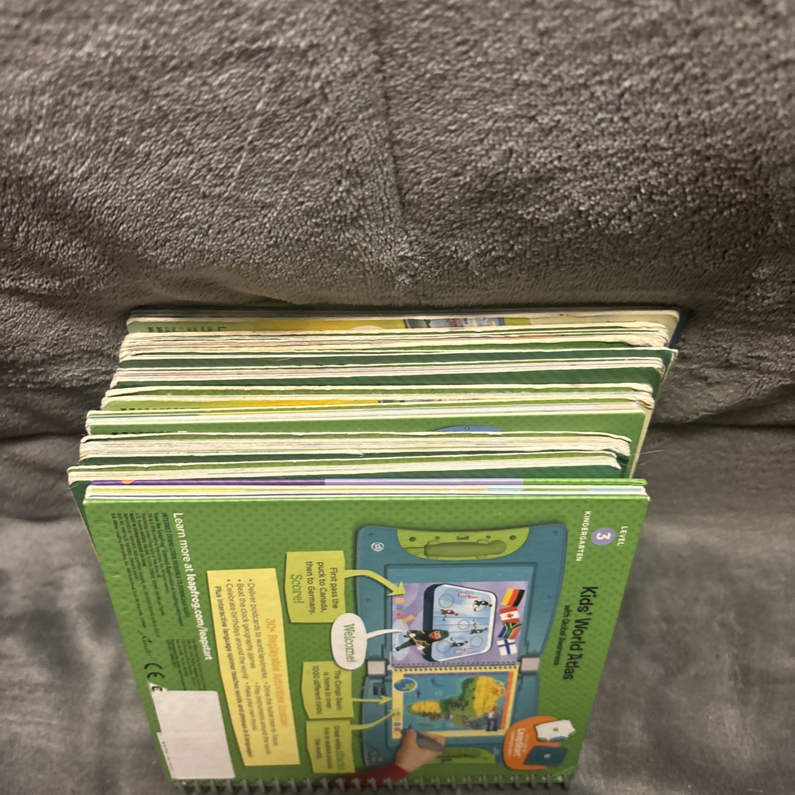 Lot Of 23 Leap Frog Leap Start Spiral Learning Books Learn to Read 🔥🔥🔥