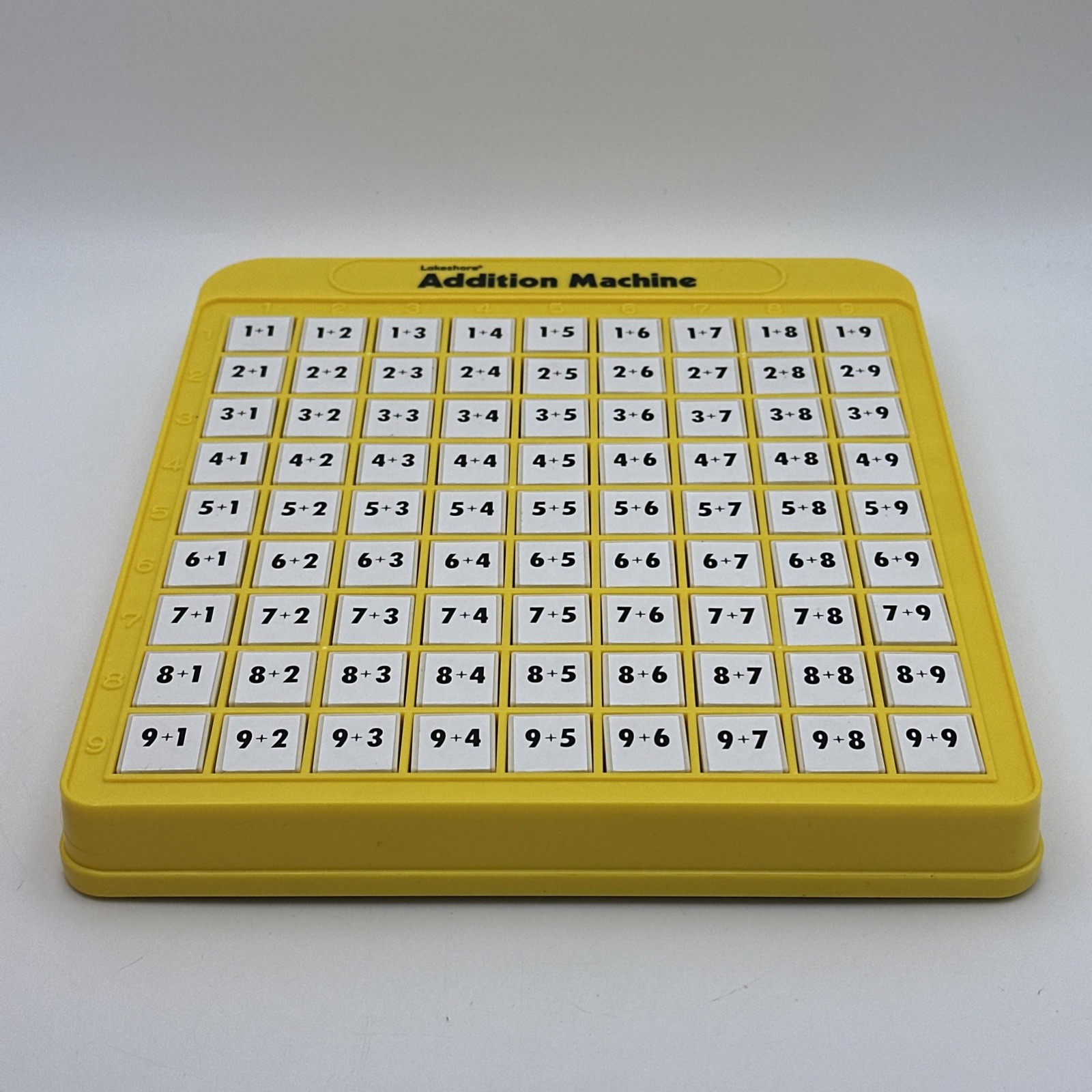 Lakeshore Addition Machine In Box Math Educational Tool Push Button Home School