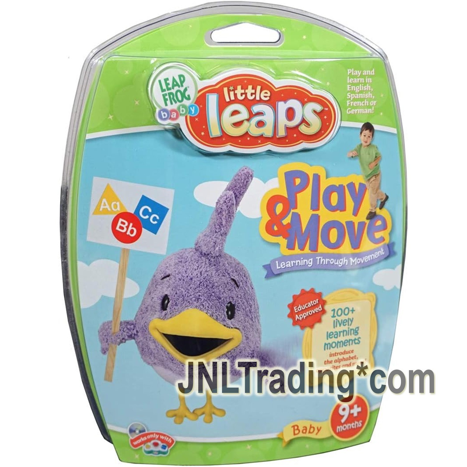NEW 2005 Leap Frog Baby Little Leaps Play & Move Learning Through Movement