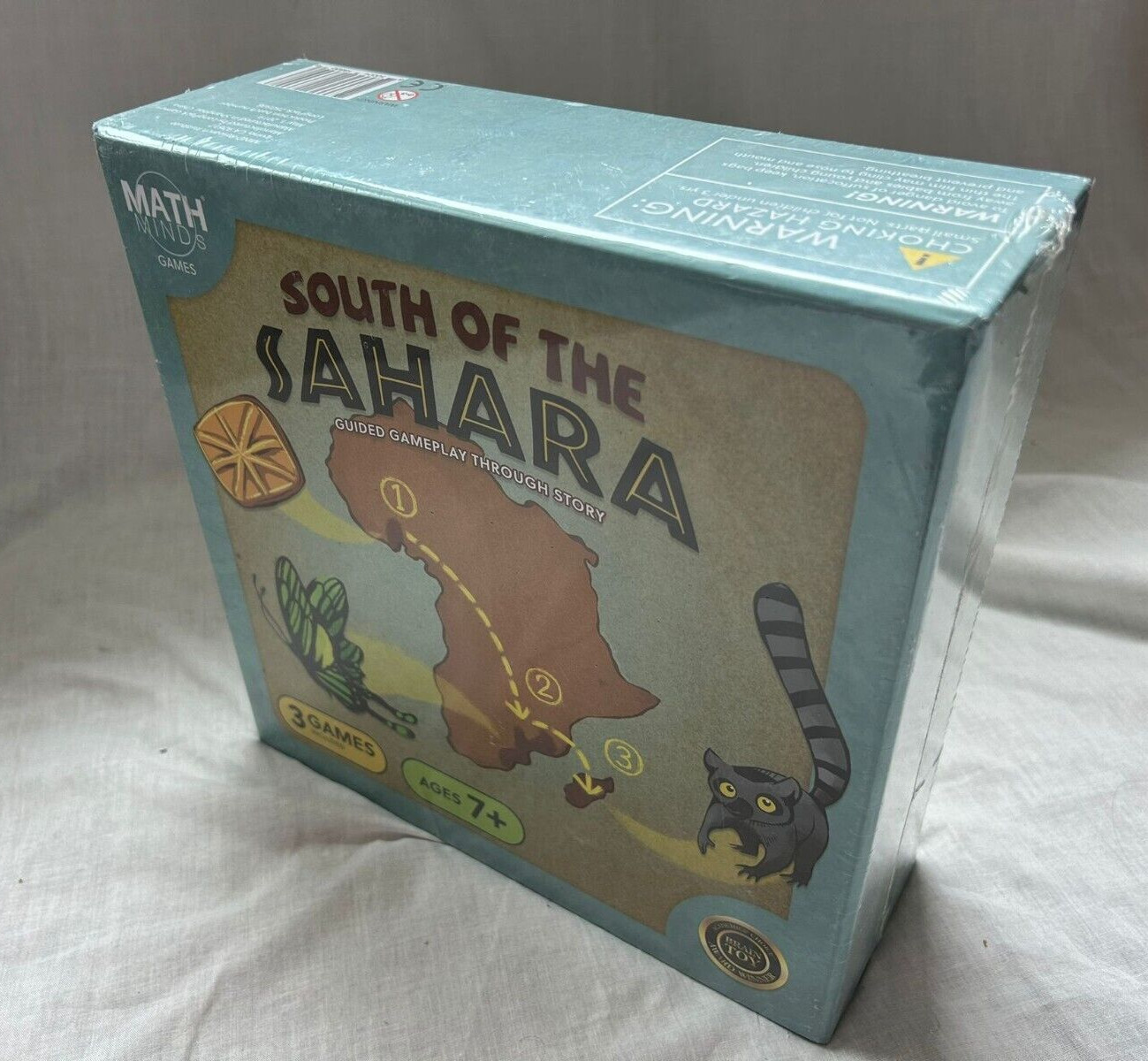 South Of The Sahara (English Version) – Math Minds Games – 3 Games – New/Sealed