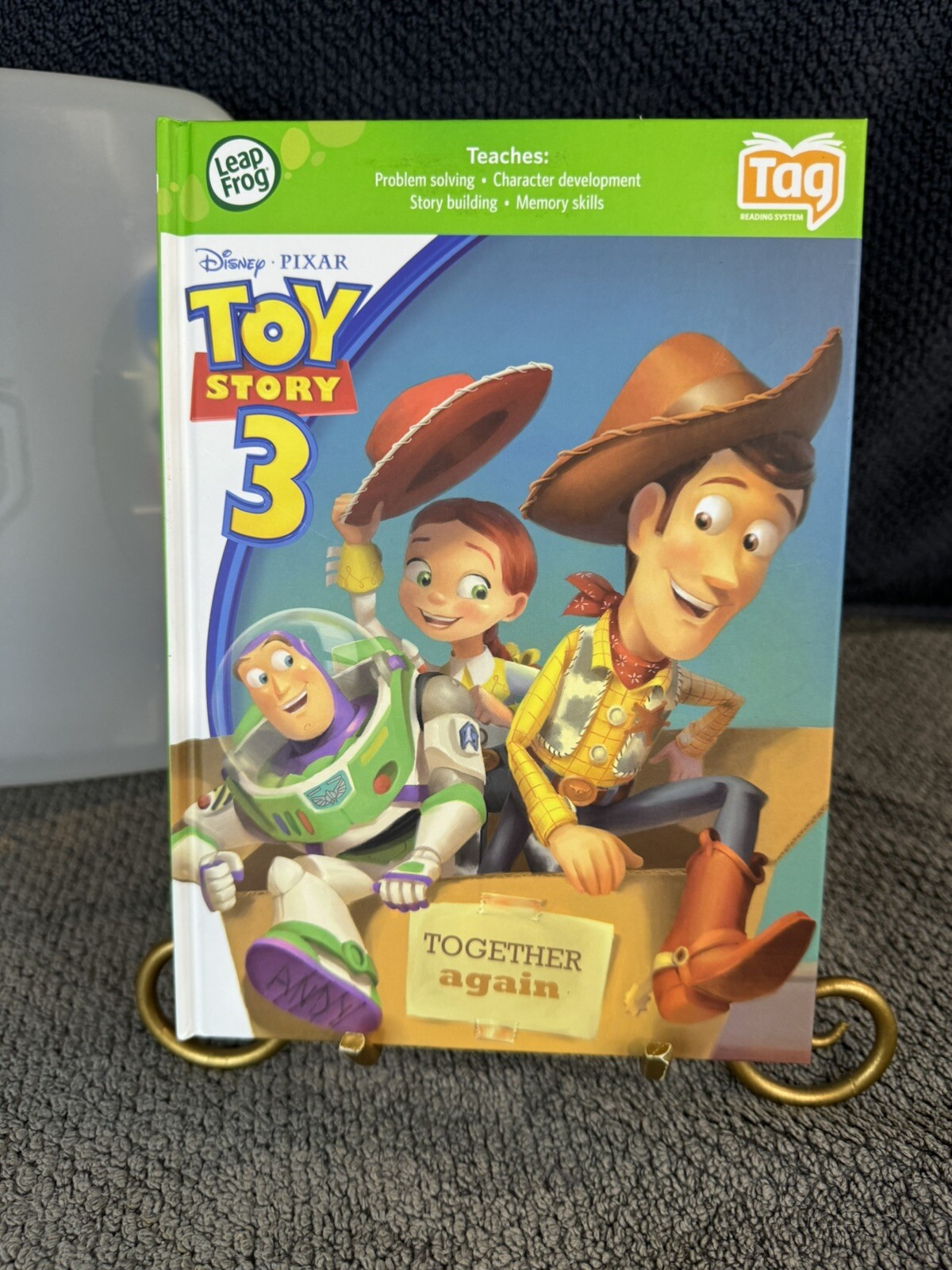 Toy Story 3 Leap Frog Tag Reader System Huge Lot of 12 Books + Pen + Case