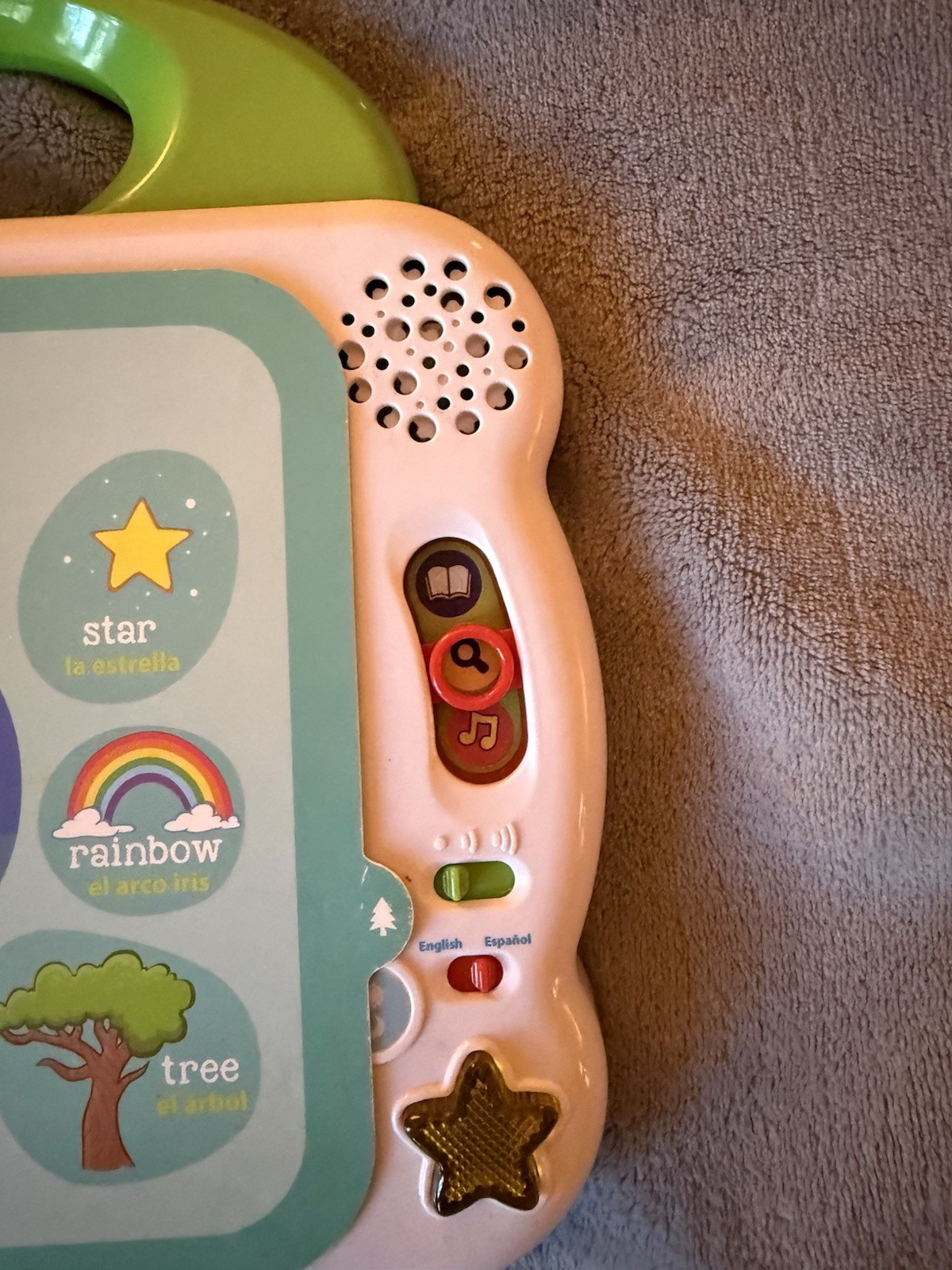 LeapFrog Learning Friends 100 Words Book Electronic Bilingual, Tested & Works