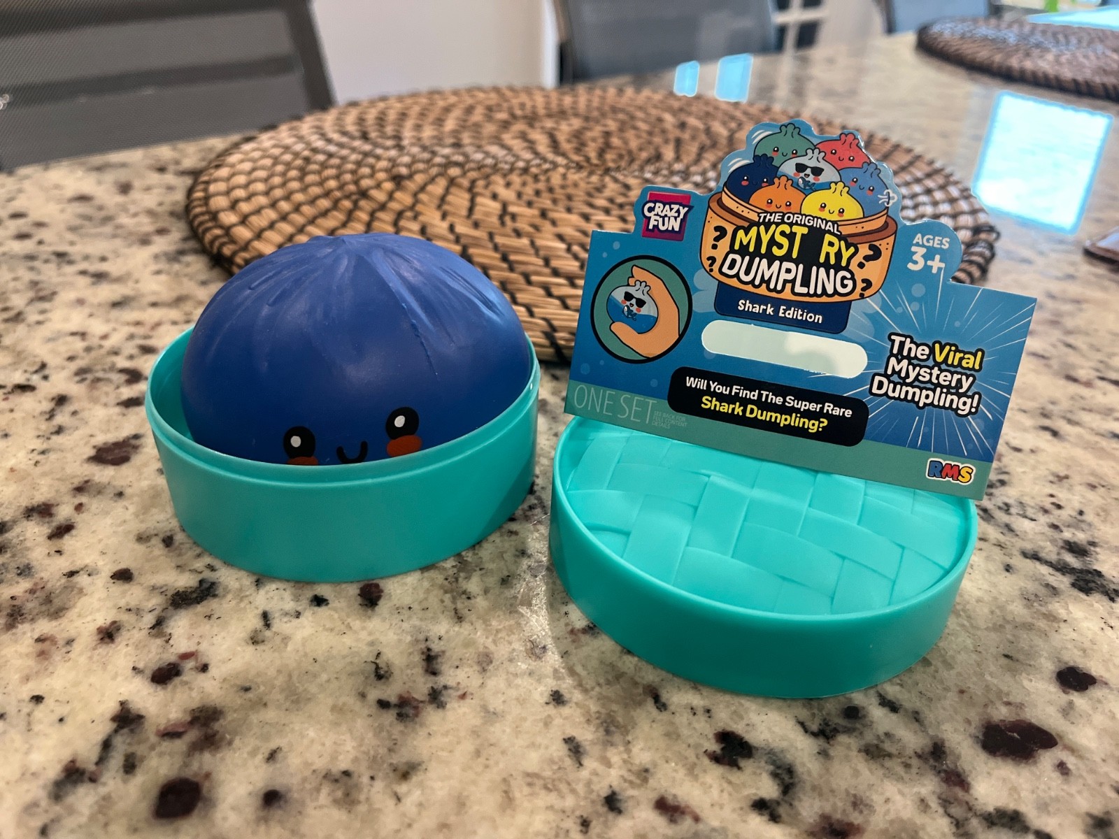 Viral Crazy Fun Mystery Dumpling Shark Edition -BLUE – NEWLY OPENED