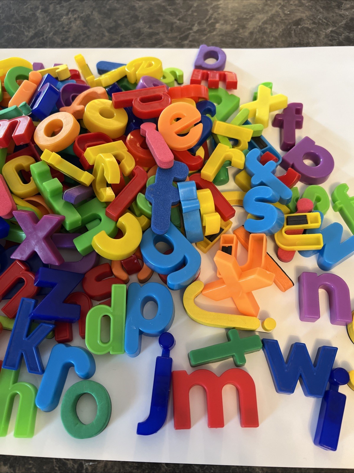 Magnetic Alphabet Letters Vintage & Modern – Fridge Magnets Mixed Lot 259