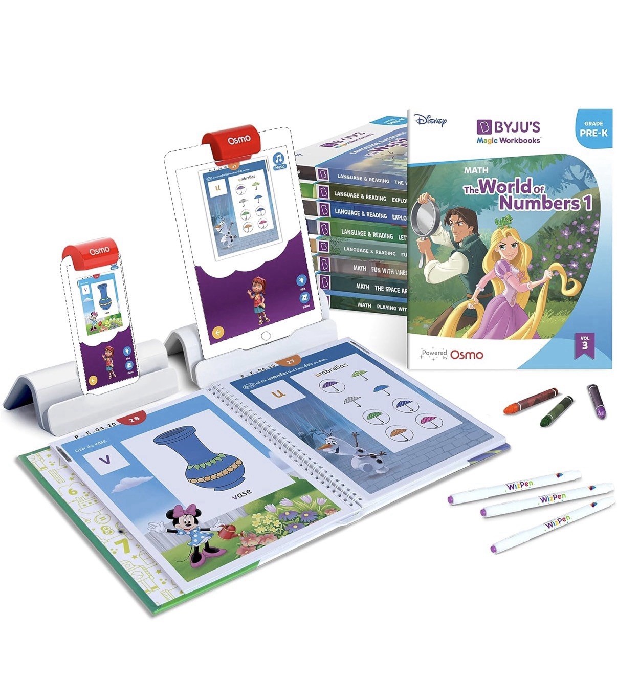 Learning Kit: Disney, Pre-K Premium Edition (App + 9 Workbooks) – Preschool